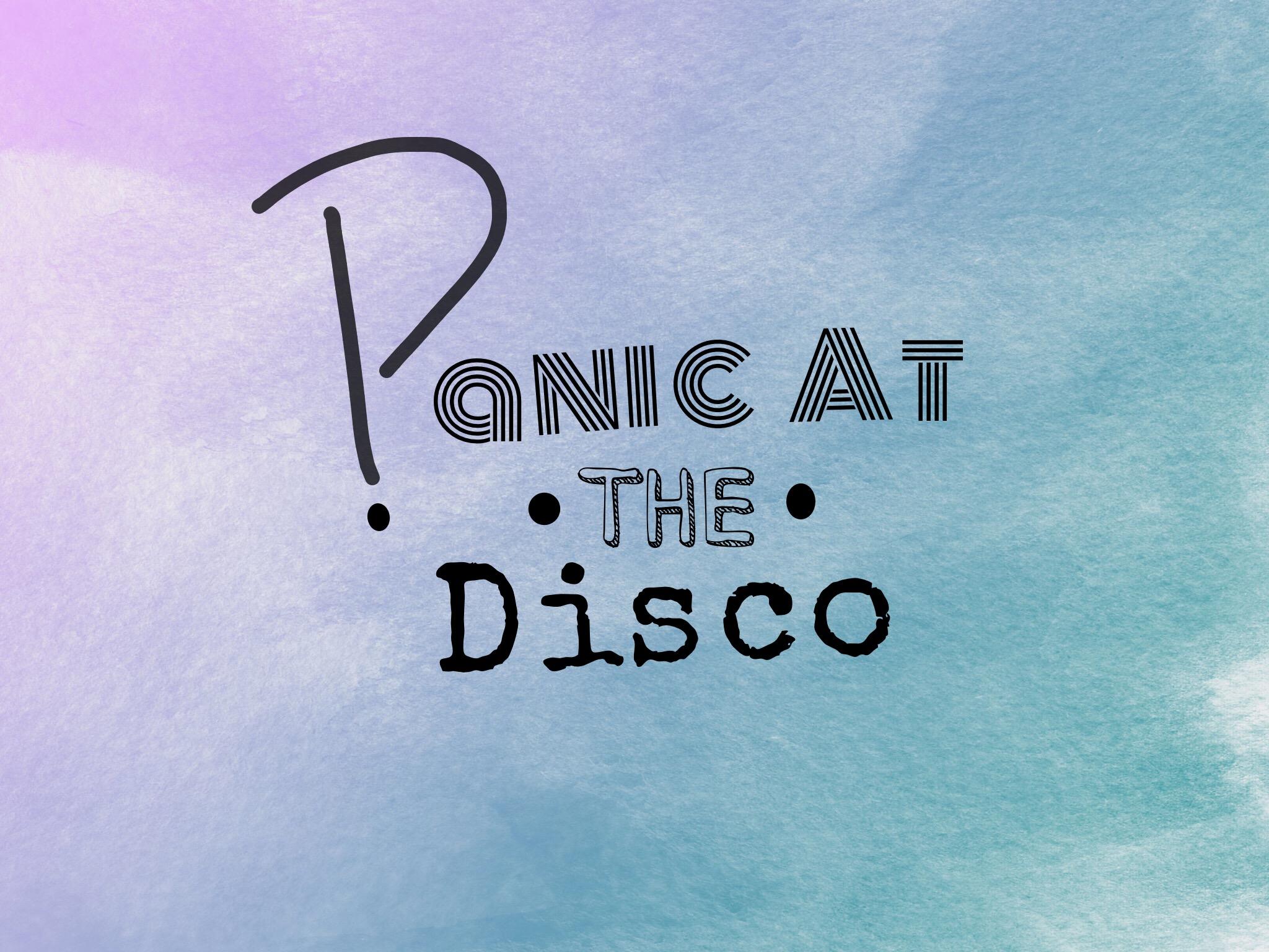 For all dem Panic! At The Disco fans..including me
