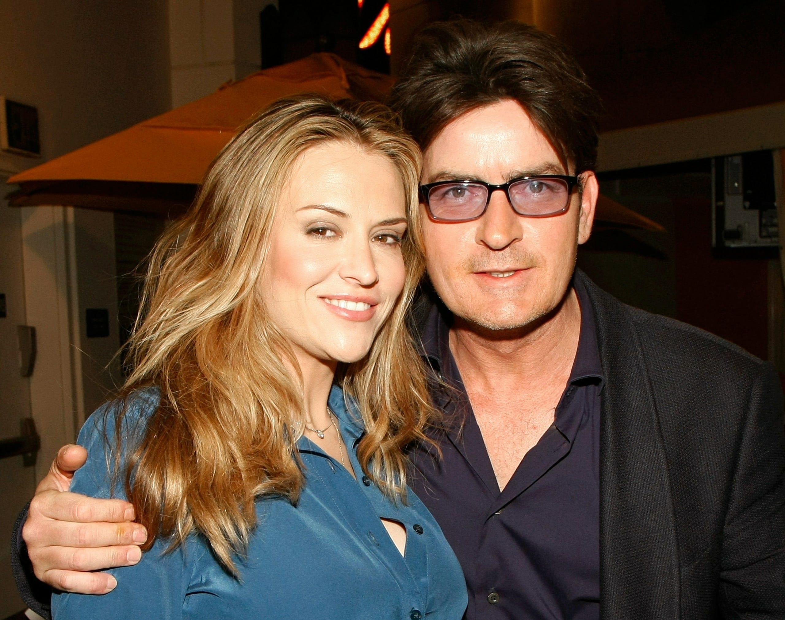 Brooke Mueller's ex Charlie Sheen says she's 'where she needs to be'