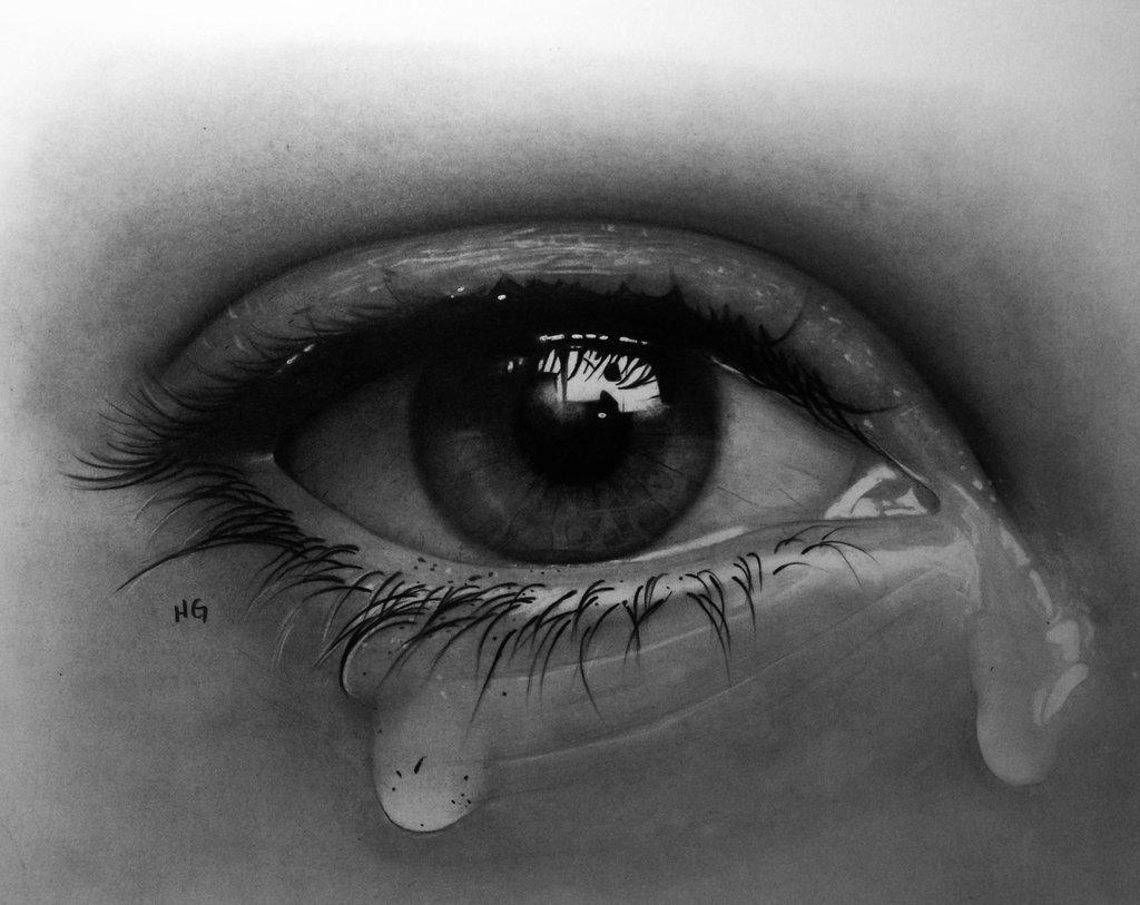 Download Sad Full Of Tears Wallpaper
