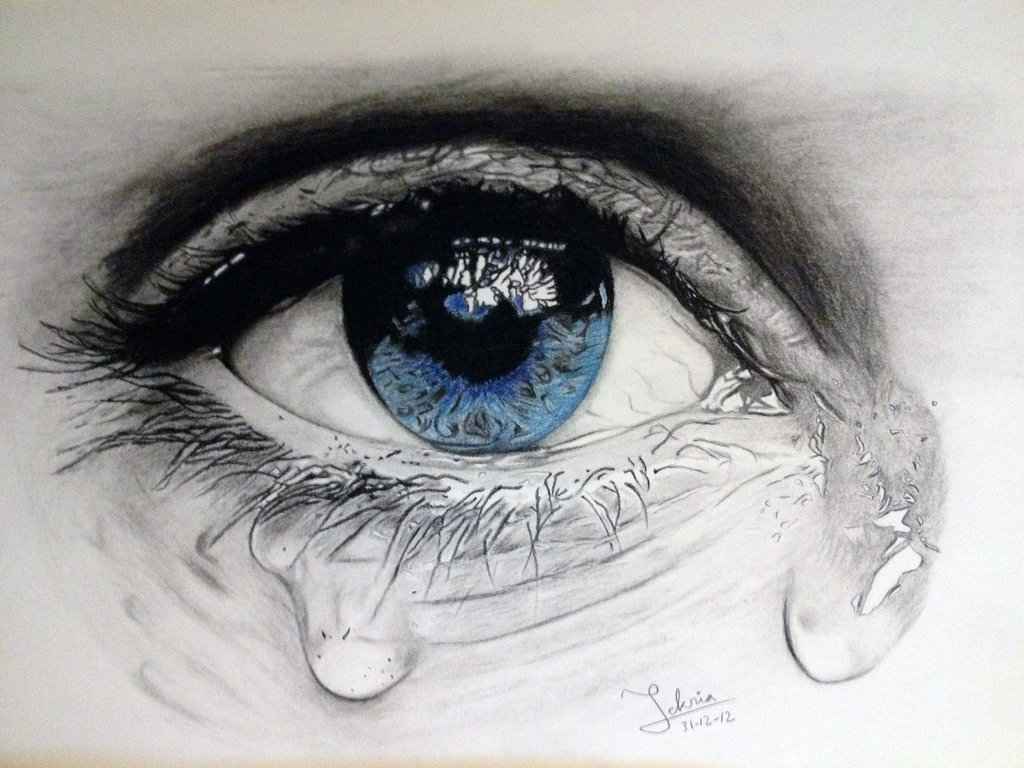 crying eyes image for whatsapp dp