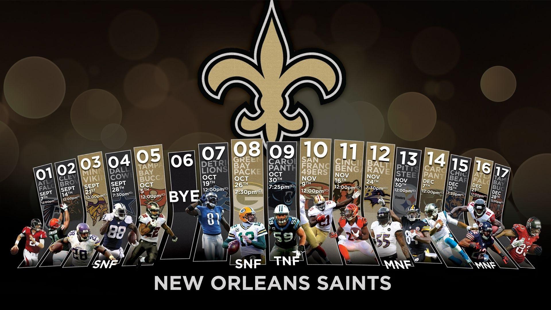 HD Desktop Wallpaper New Orleans Saints NFL NFL Football