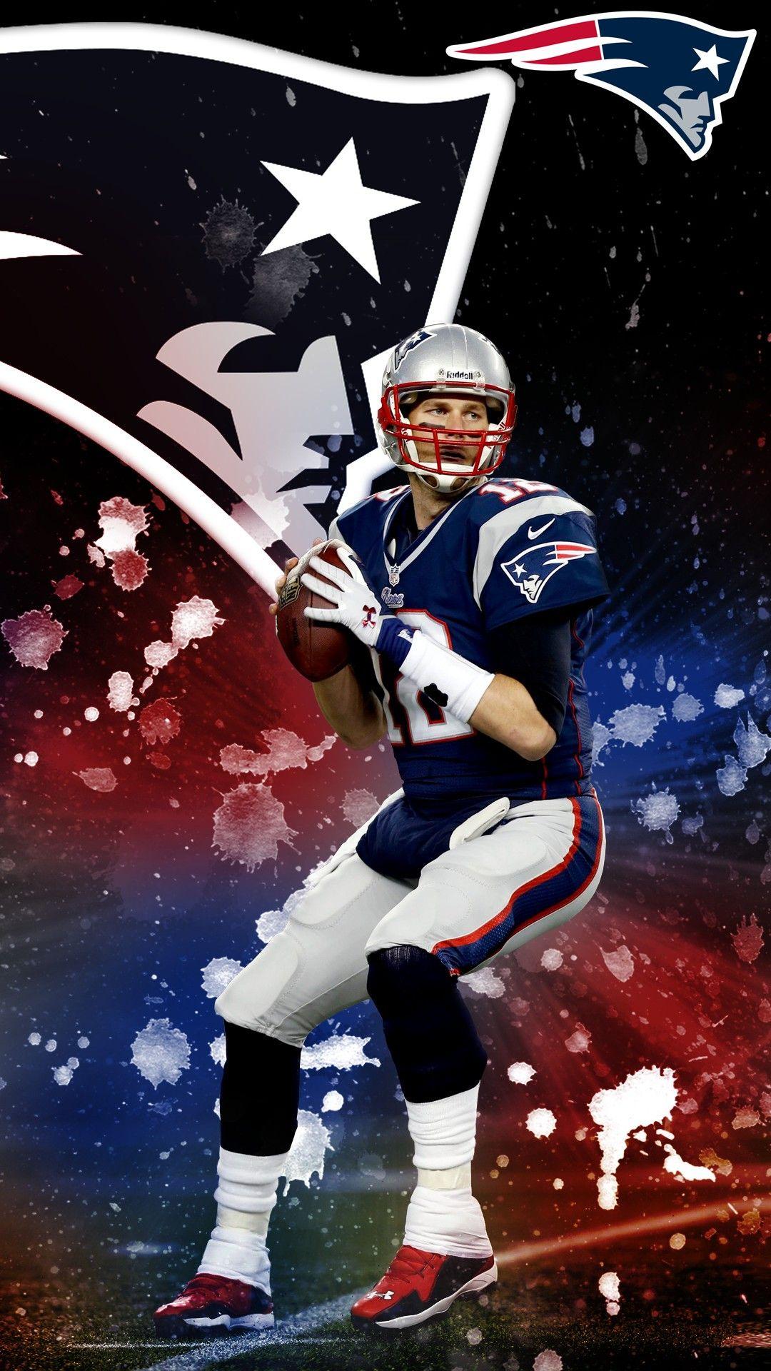 Tom Brady iPhone 7 Plus Wallpaper. patriots. New england patriots