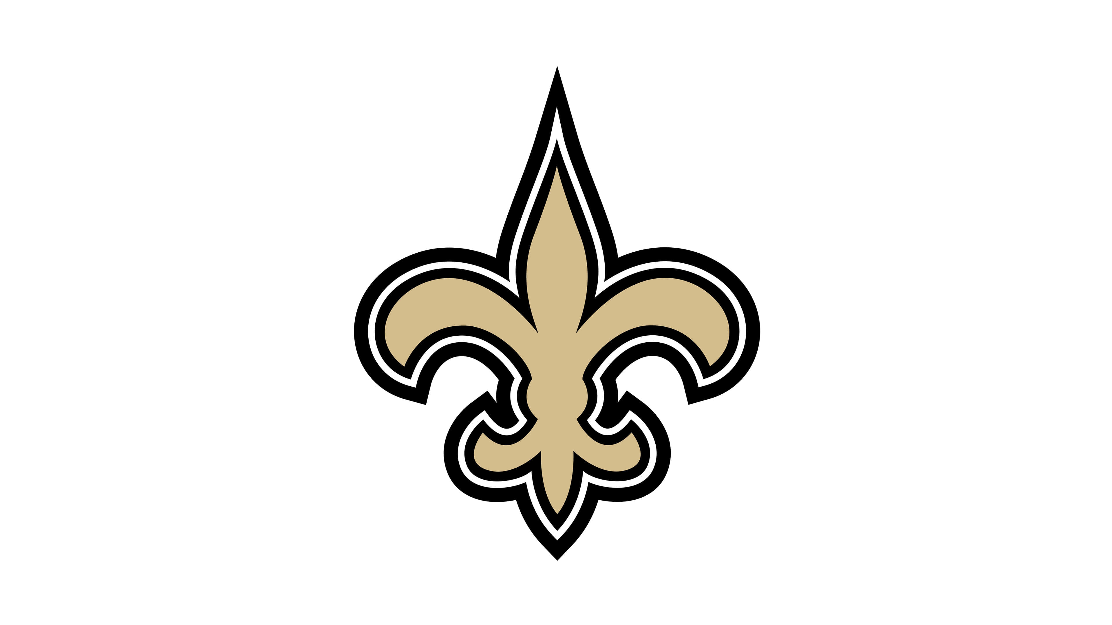 New Orleans Saints NFL Logo UHD 4K Wallpaper