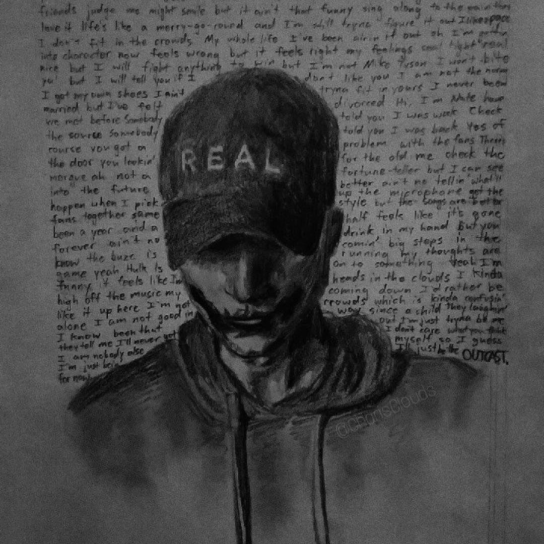 NF OUTCAST Fan art! #RealMusic's pins. Nf real music