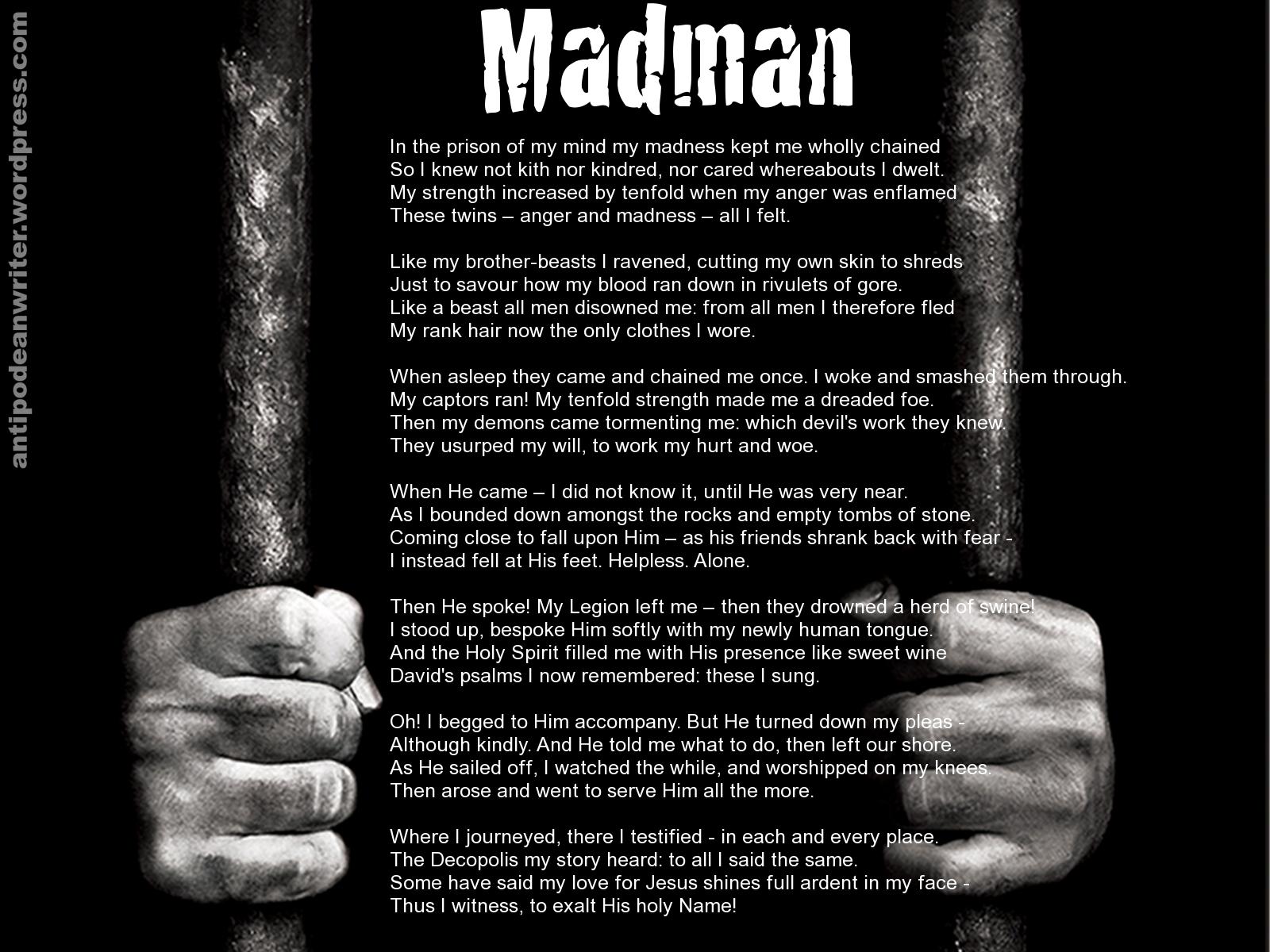 Madman Quotes How Could You Leave Us Free Wallpaper