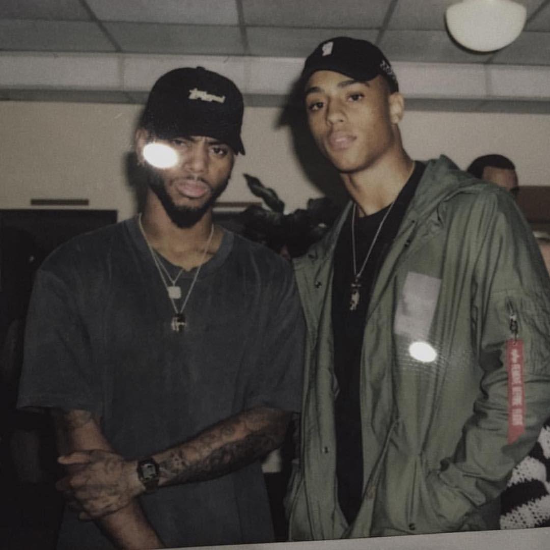 Keith Powers and Bryson Tiller. Guys