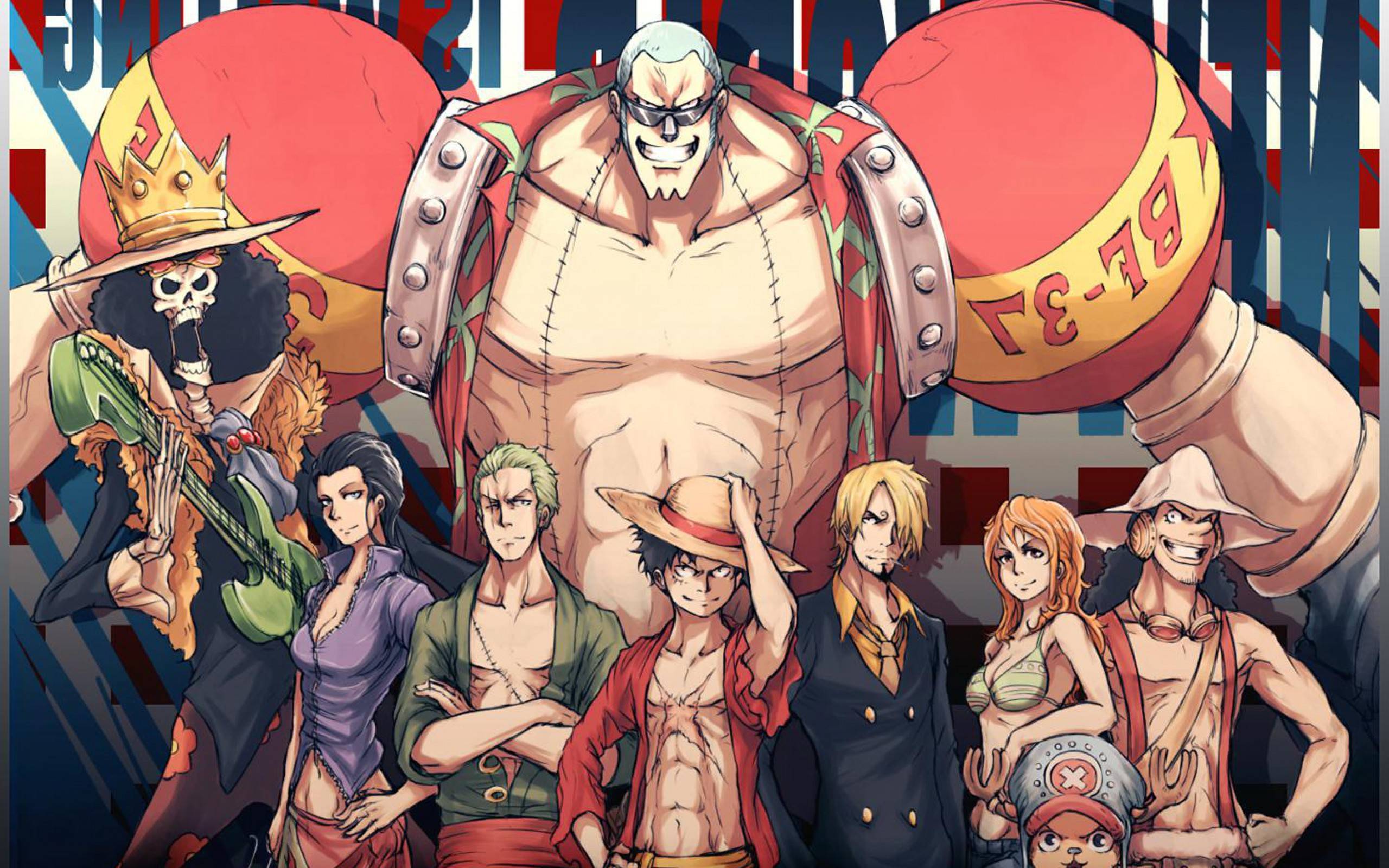 one piece luffy crew