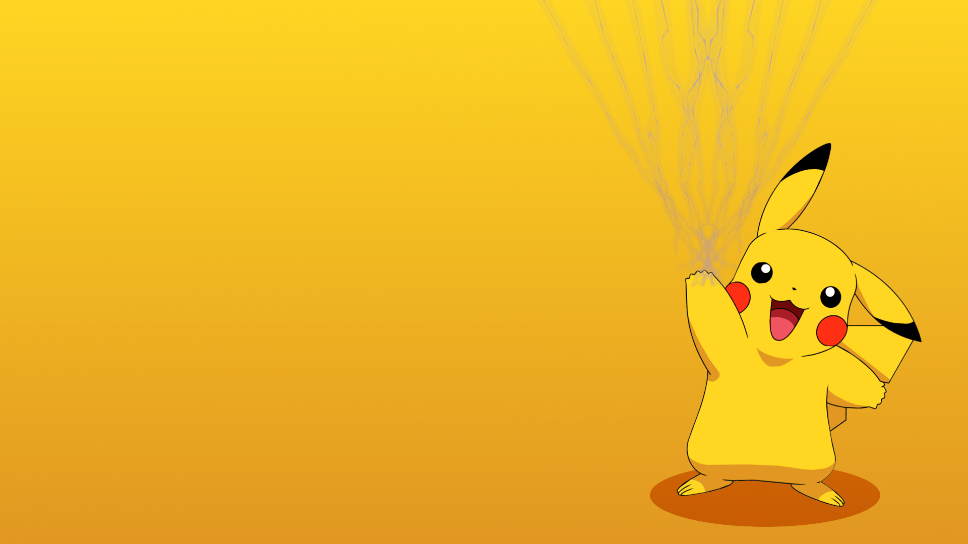 Happy Pikachu Wallpaper 64921 1920x1080px