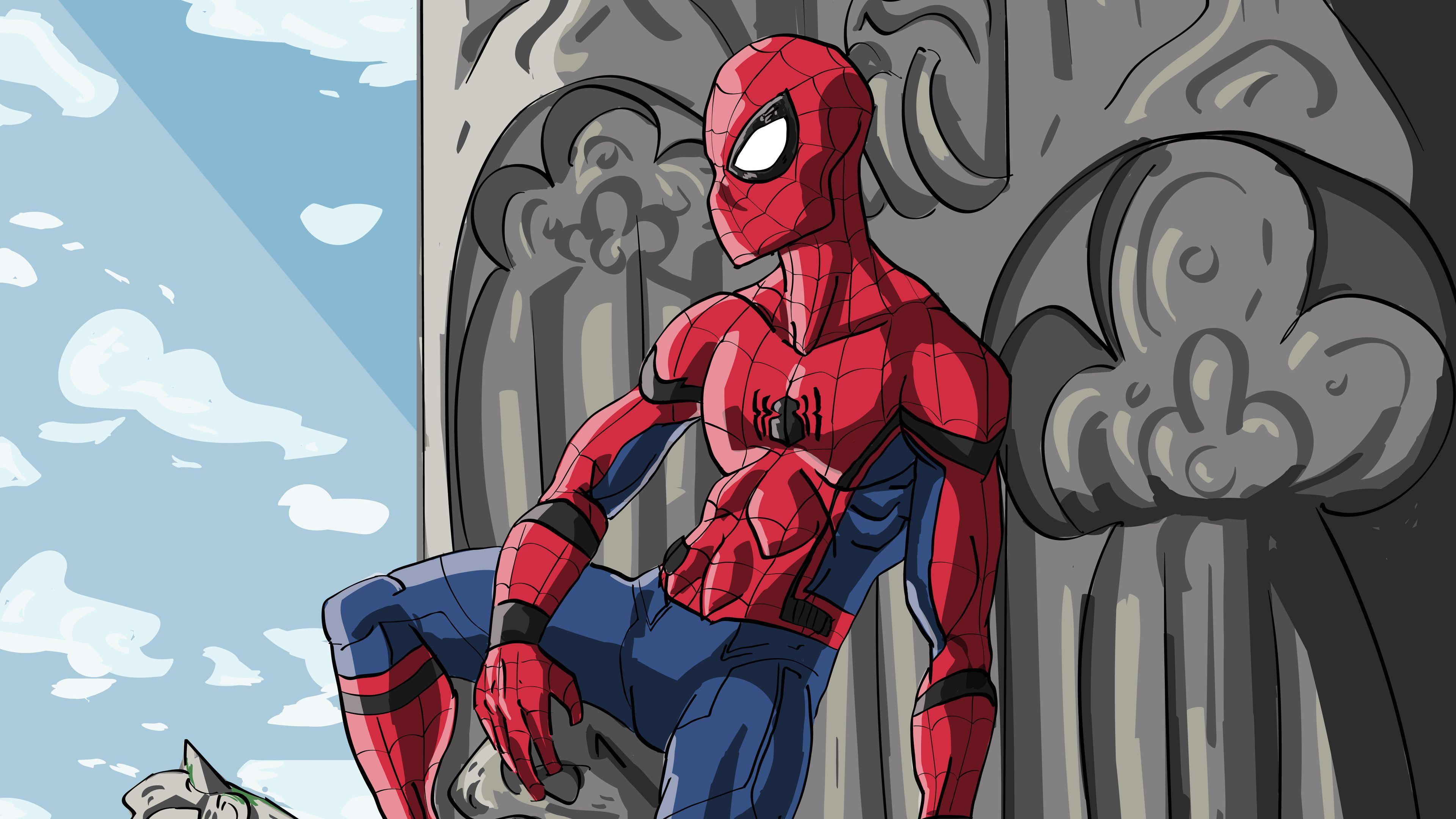 Anime Spiderman Wallpapers  Top Free Anime Spiderman Backgrounds   WallpaperAccess