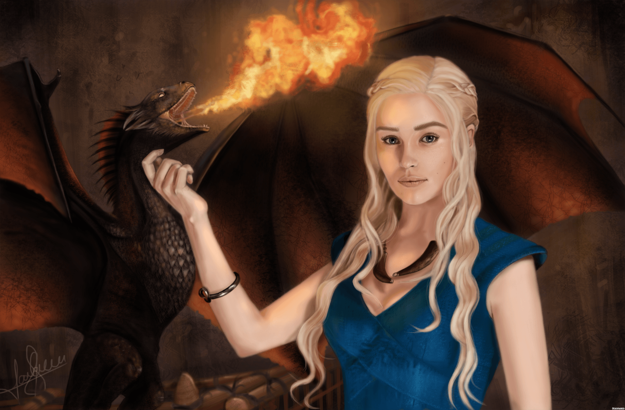 Mother of Dragons, A Daenerys wallpaper. Fantasy and Fairytale