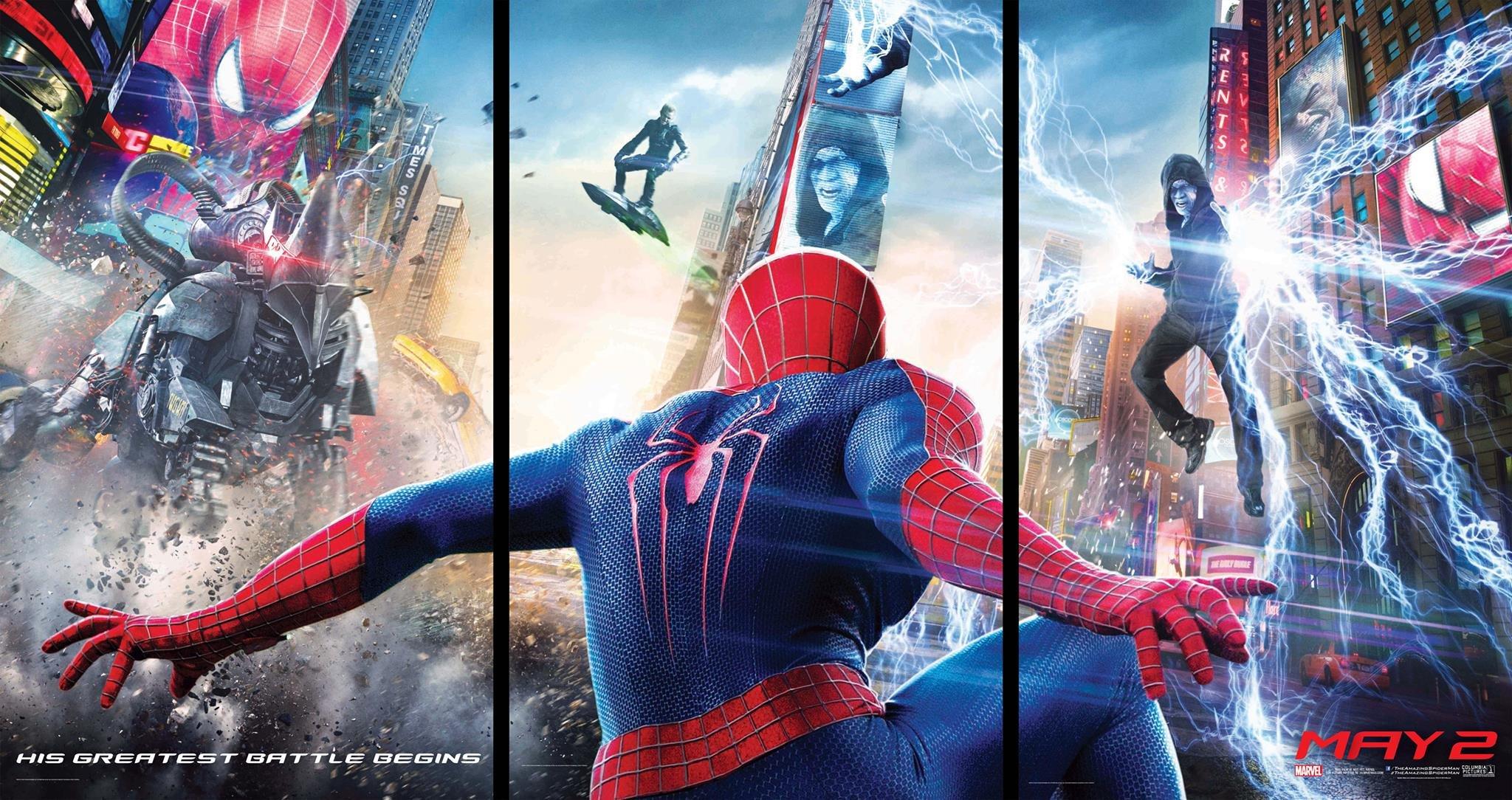 Spiderman Comics Spider Man Superhero Over Red Background Wallpaper