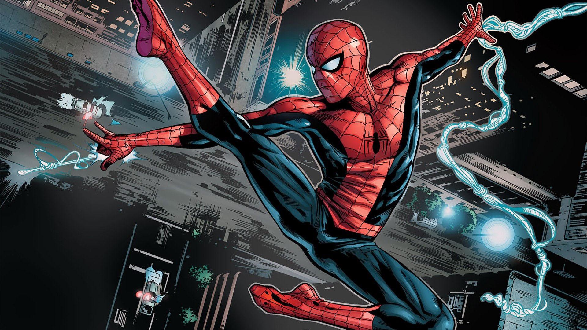 Spider man comic wallpaper Gallery