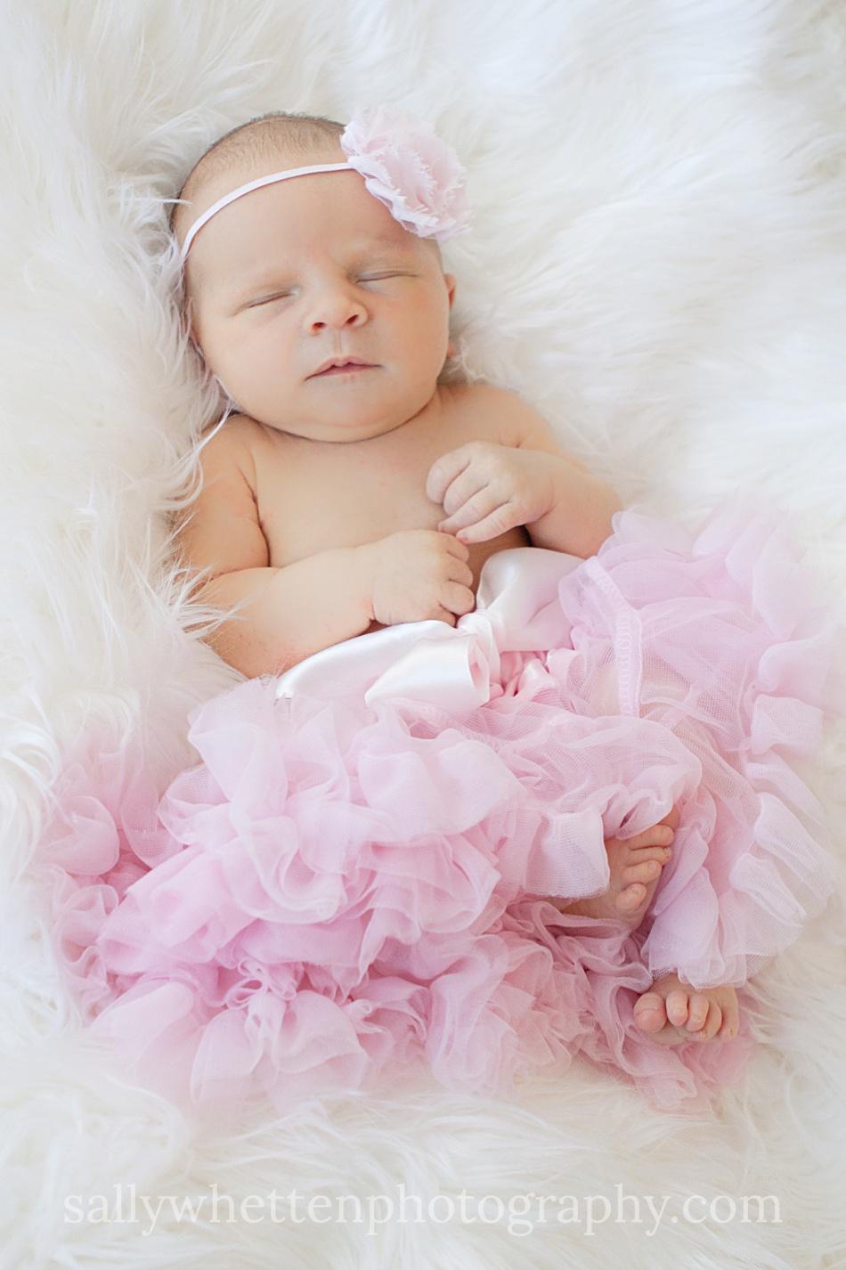 Soft, beautiful baby girl photos