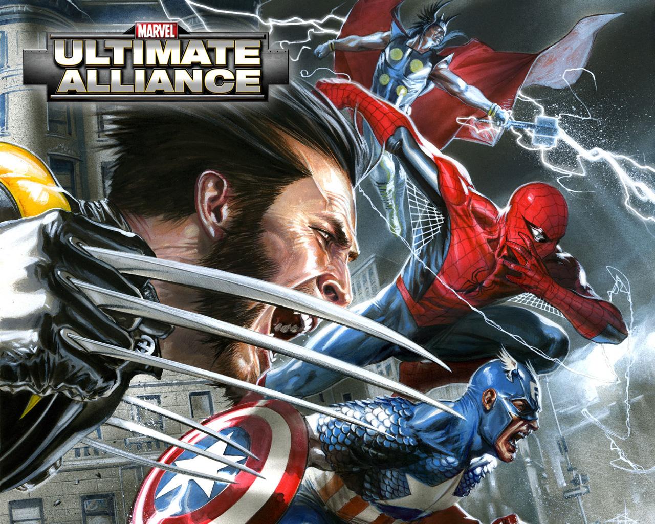 Marvel: Ultimate Alliance Wallpaper and Background Imagex1024