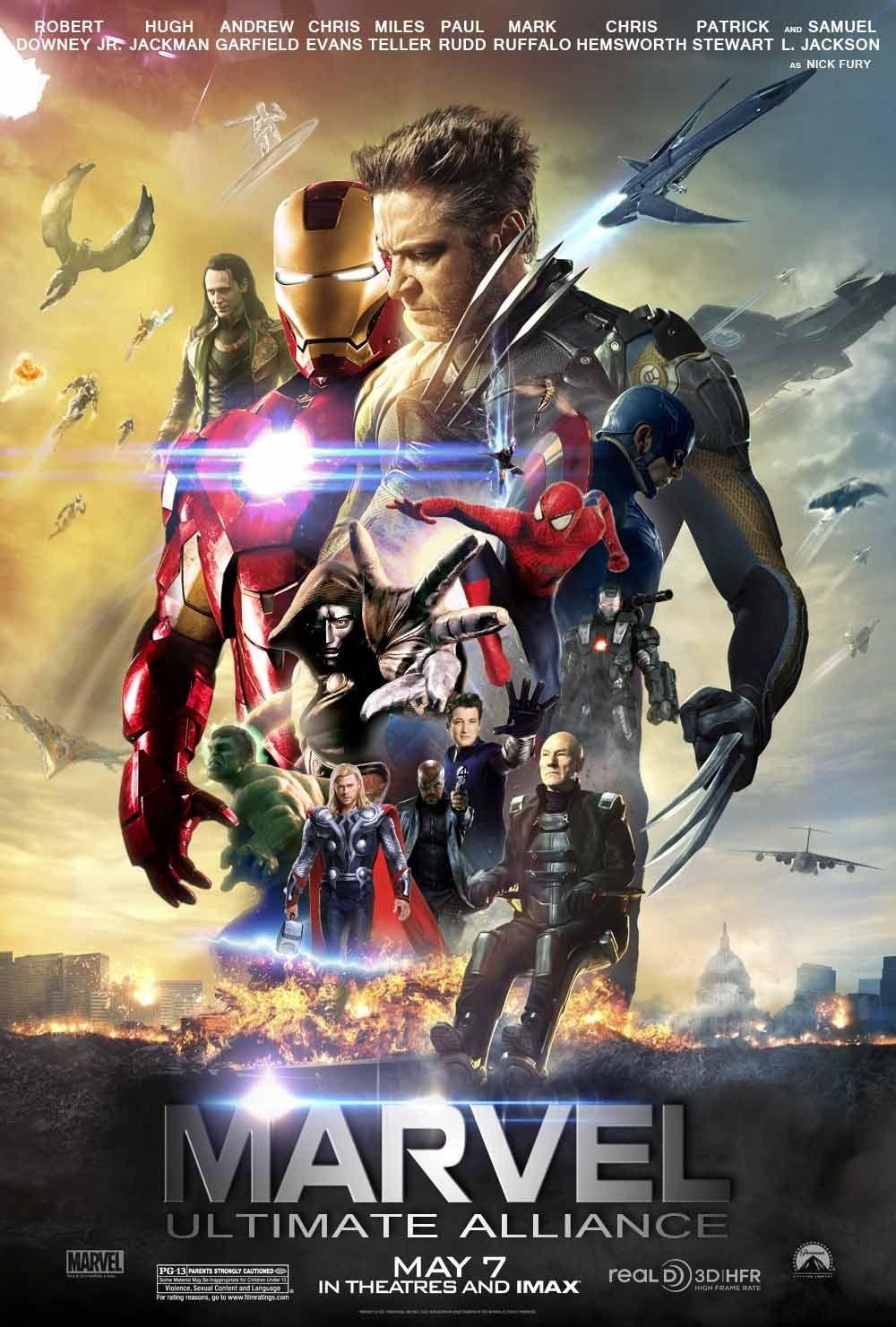 Marvel Ultimate Alliance Poster (Fan Made)*sniff sniff* It's