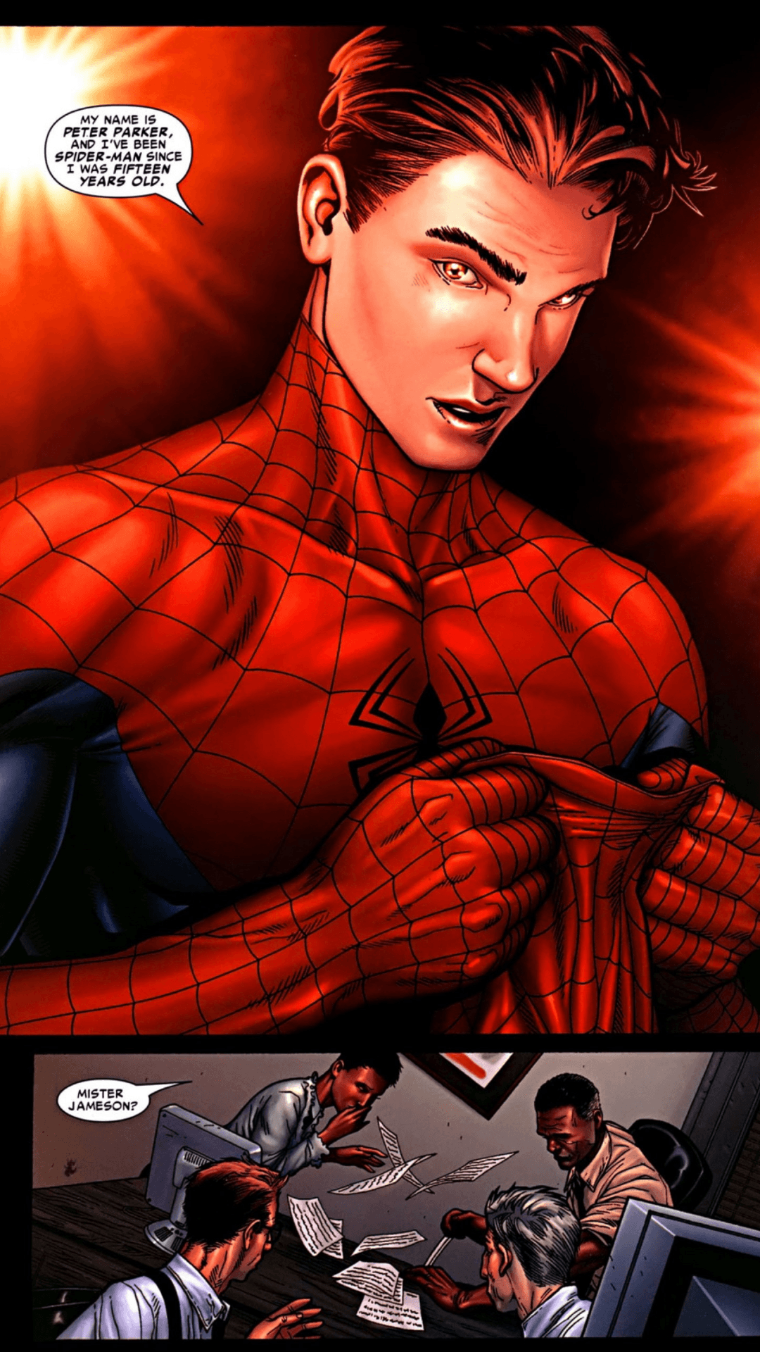 Spiderman Comic Wallpaper (image in Collection)