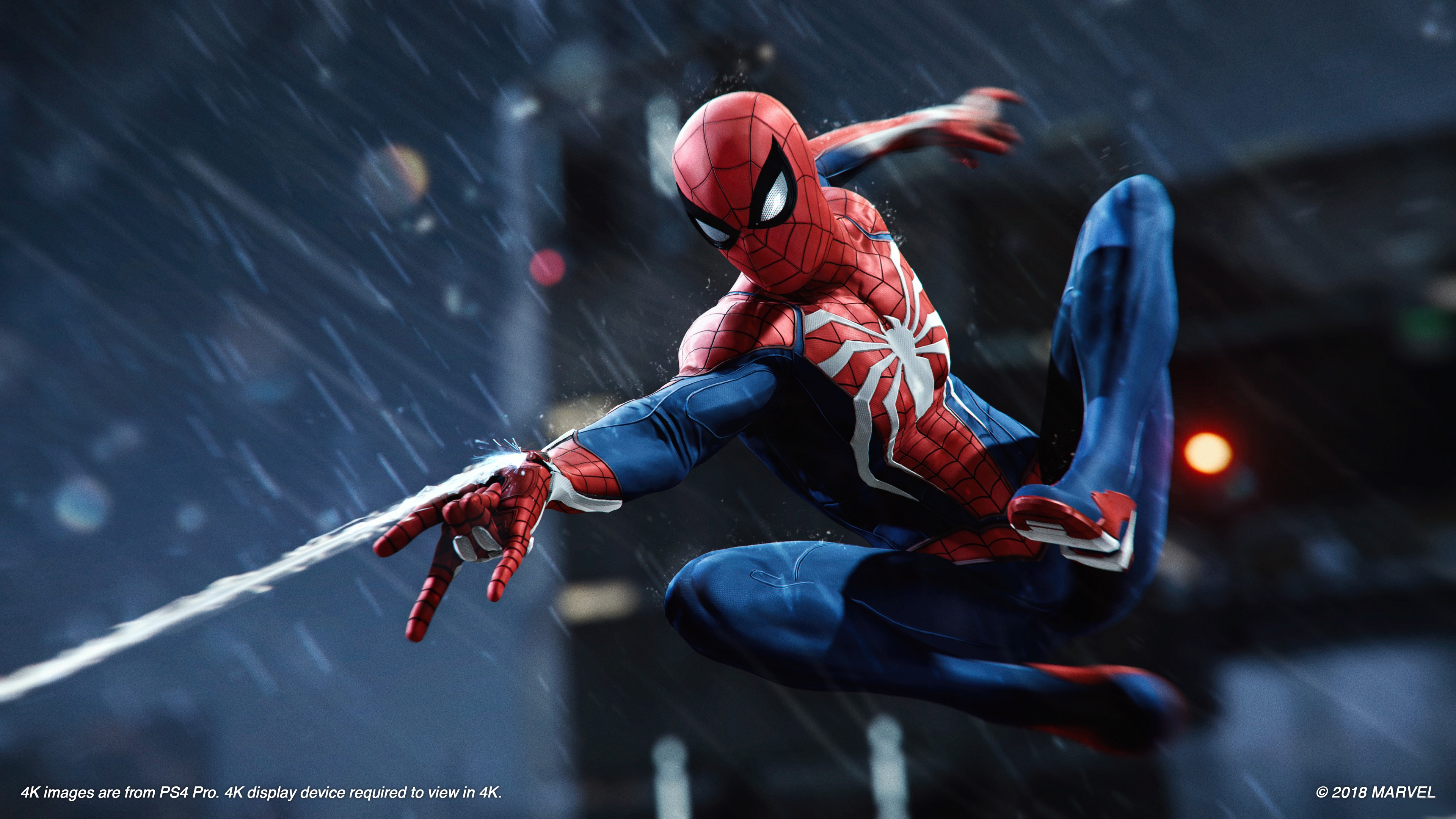 Wallpaper Marvel's Spider Man 4K, E3 Screenshot