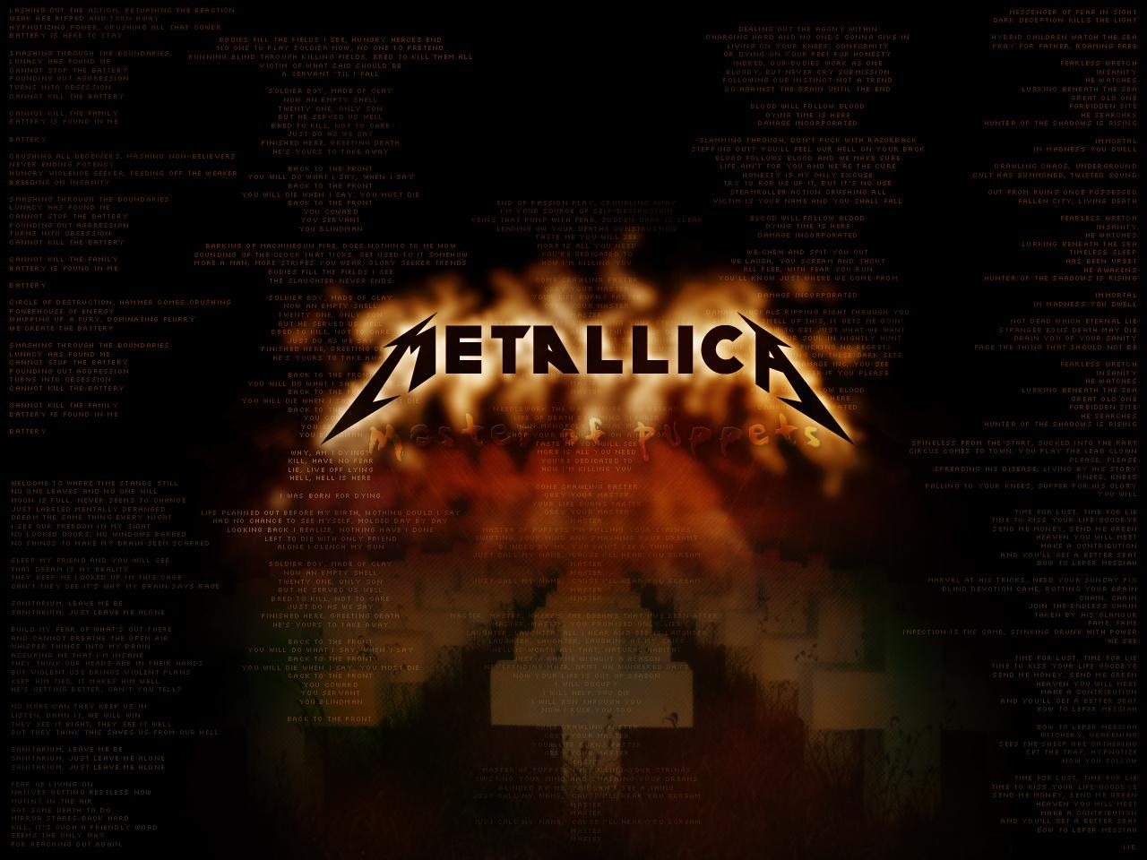 Free download HD wallpaper Master Of Puppets Metallica Beautiful