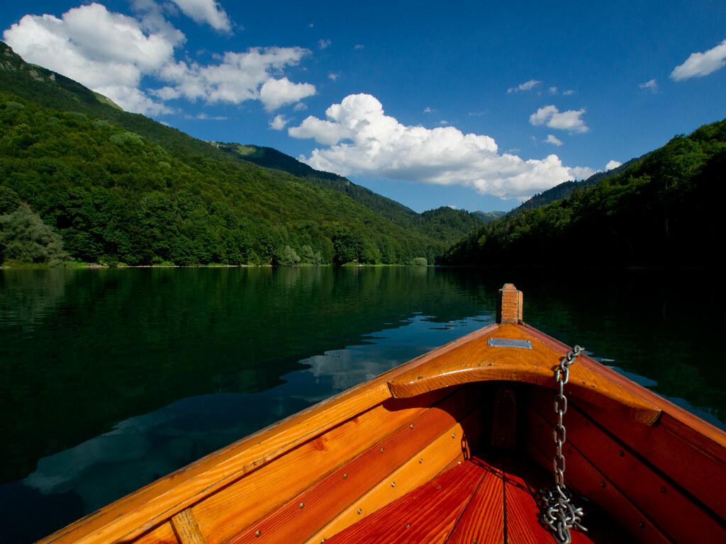 Biogradska Gora National Park. Beautiful lake