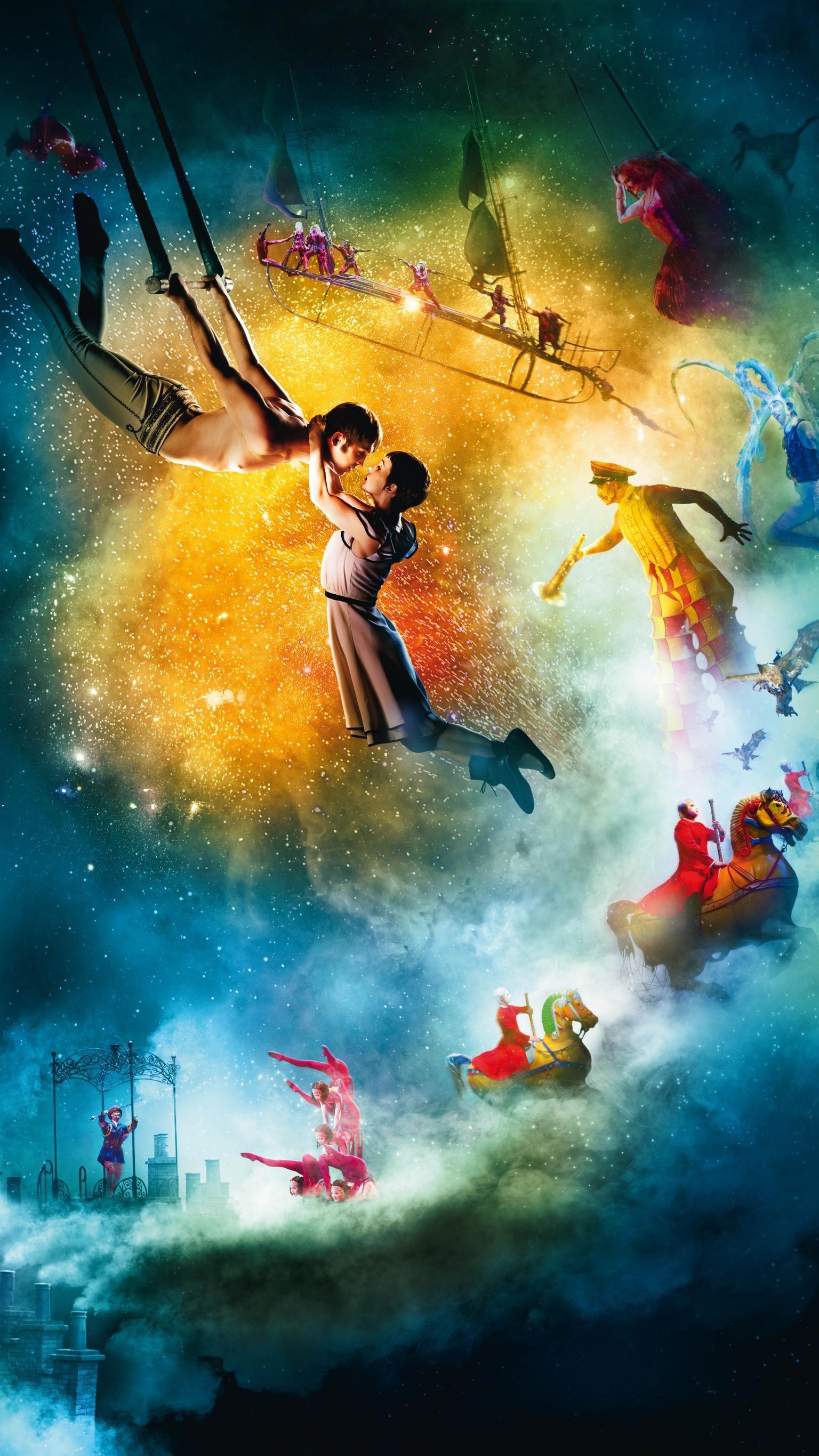 Cirque du Soleil: Worlds Away (2012) Phone Wallpaper. Moviemania. Cirque du soleil, Cirque, Phone wallpaper