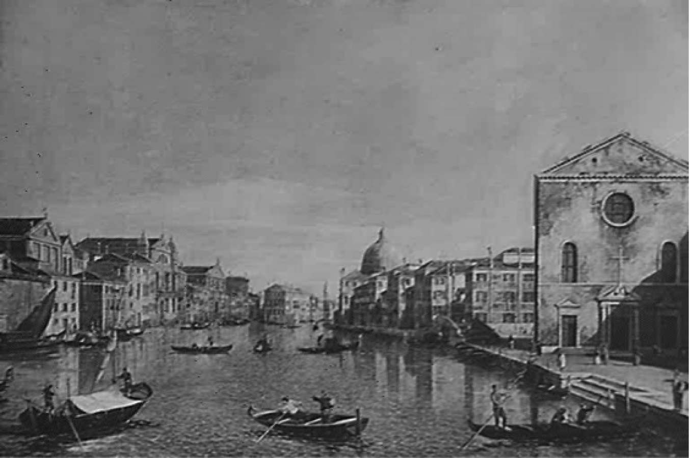 View of the Grand canal, Venice Wallpaper