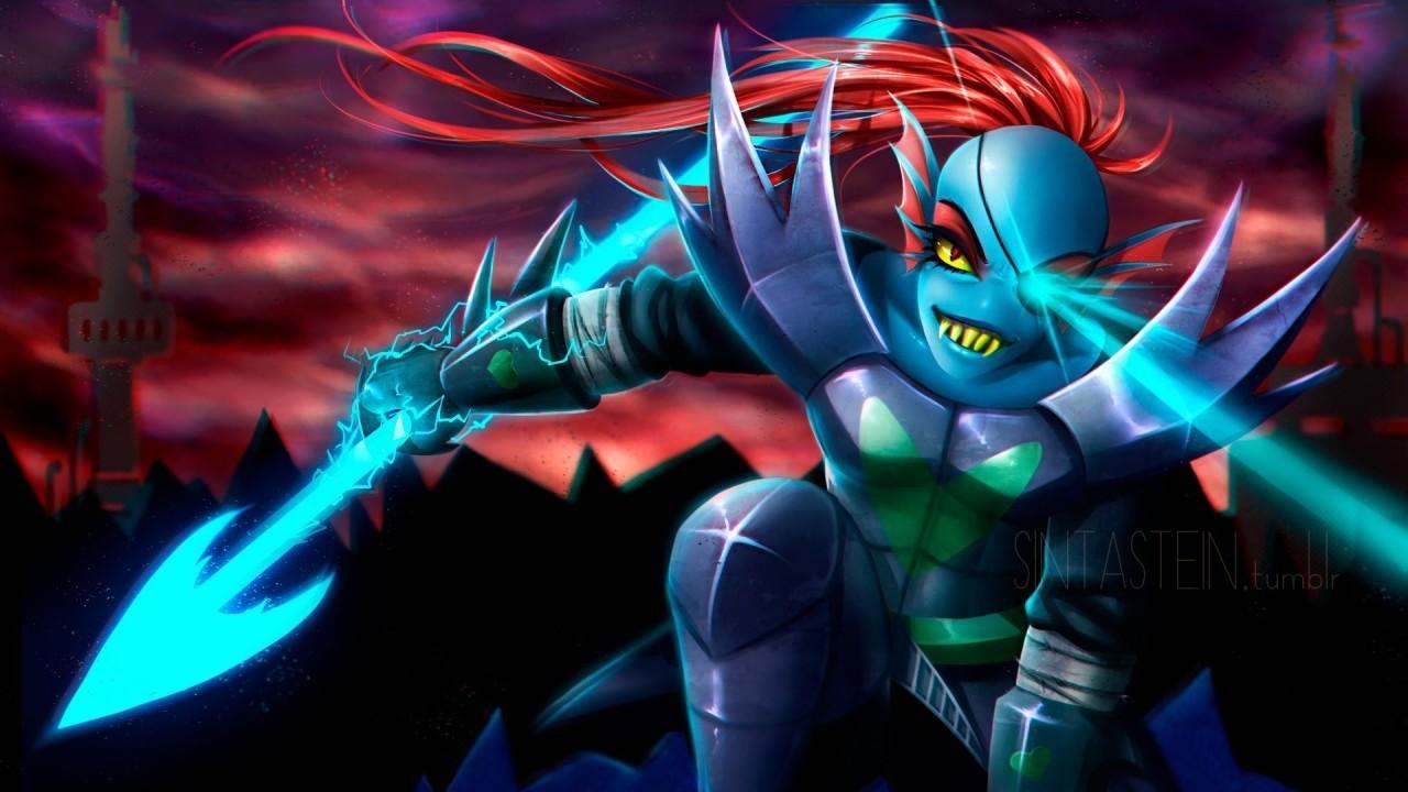 Download 1280x720 Undertale, Undyne The Undying, Monster, Redhair