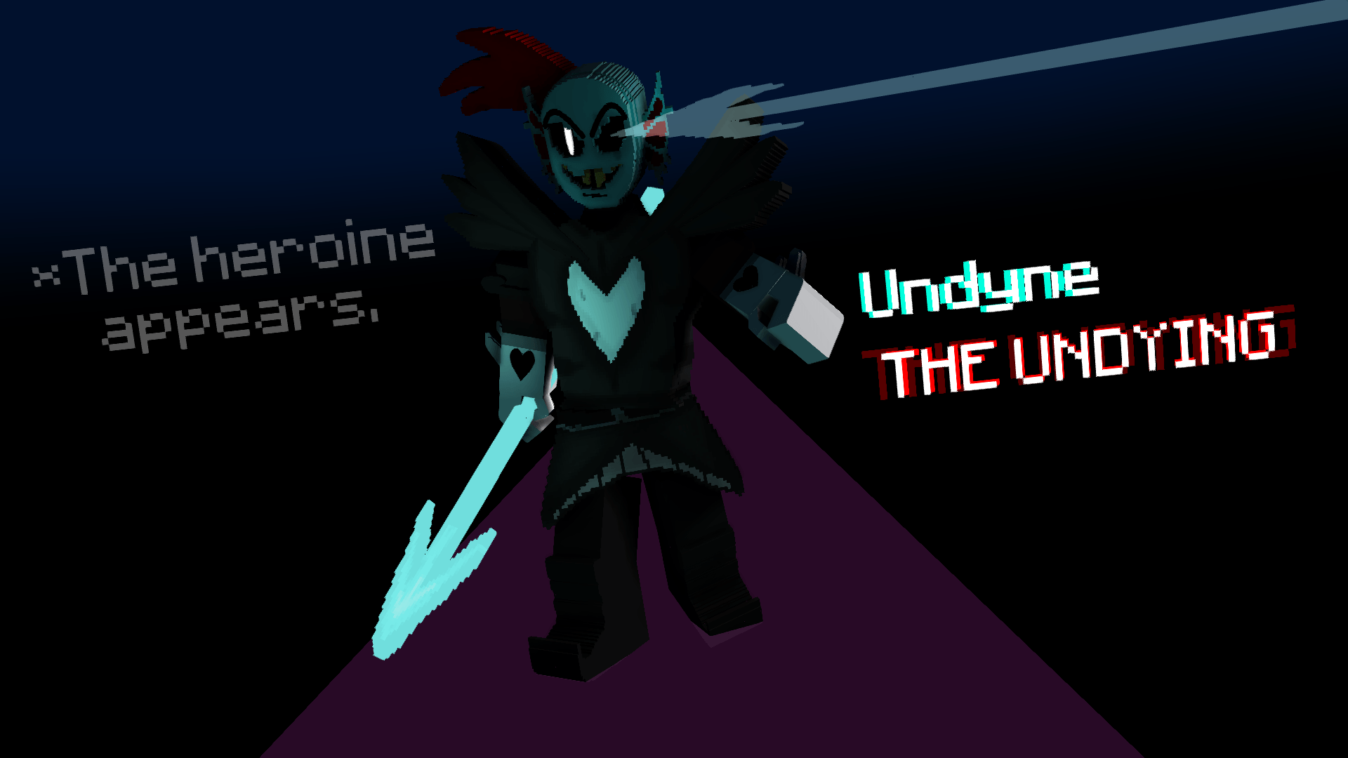Undyne the Undying (Undertale) and art