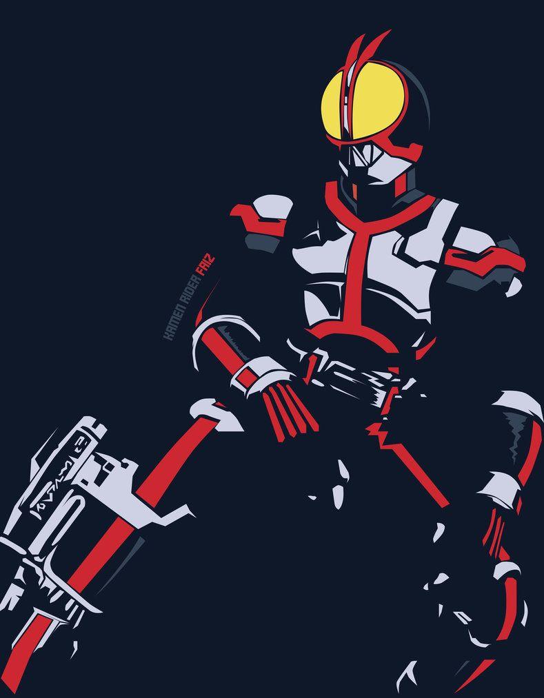 Kamen Rider Faiz by TMRYST. Kamen Rider. Kamen rider faiz, Kamen