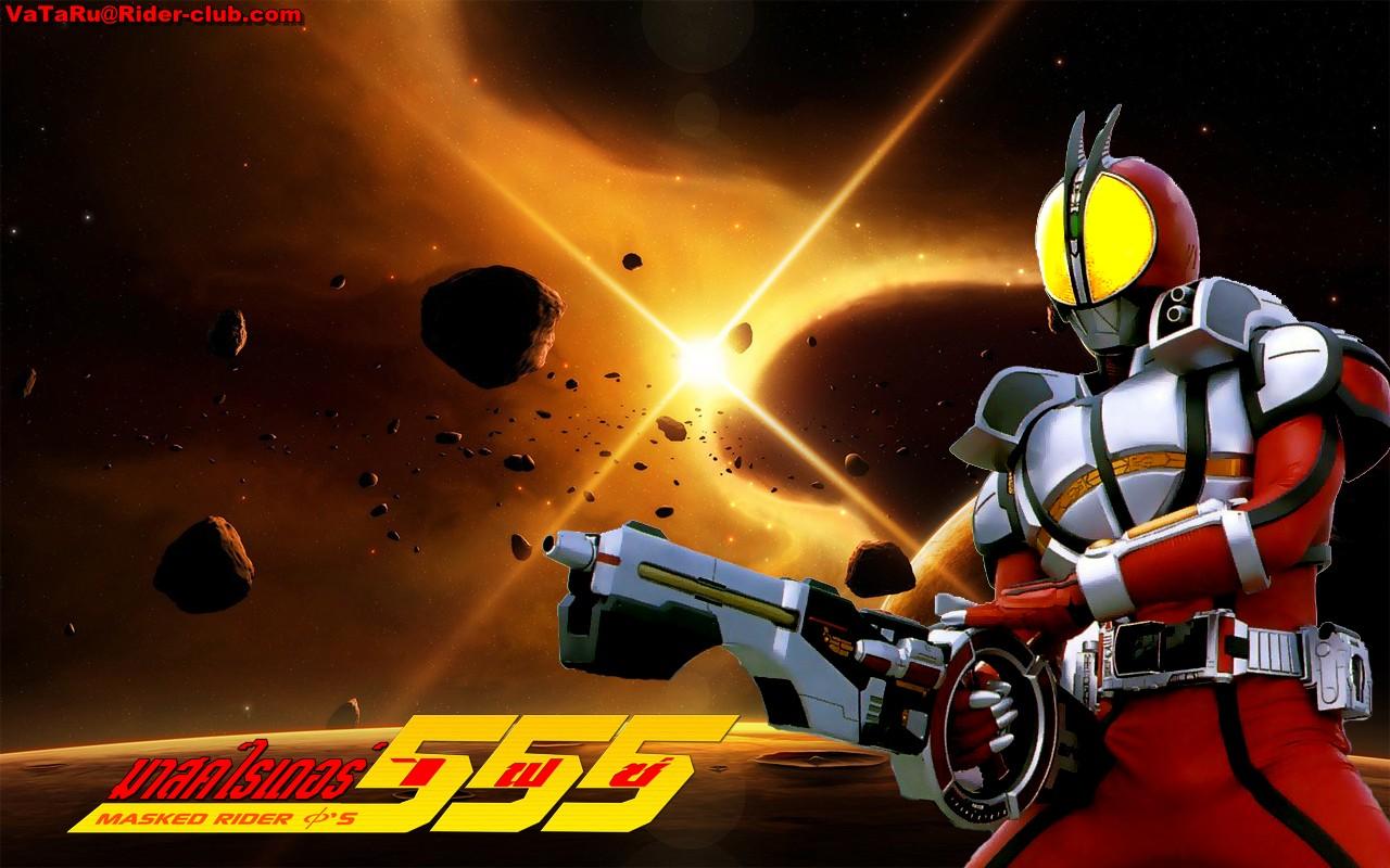 Kamen Rider Faiz Blaster Wallpaper