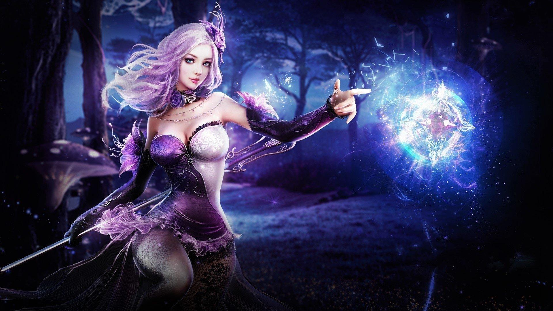Sorceress HD Wallpaper and Background Image