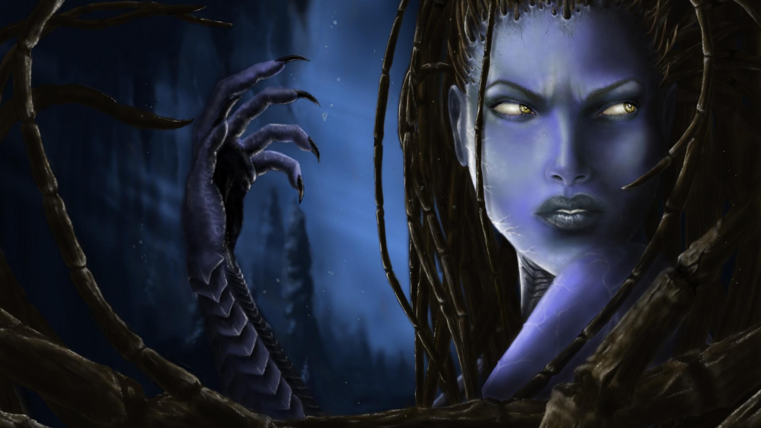 Girl Fantasy Halloween Black Sorceress HD wallpaper