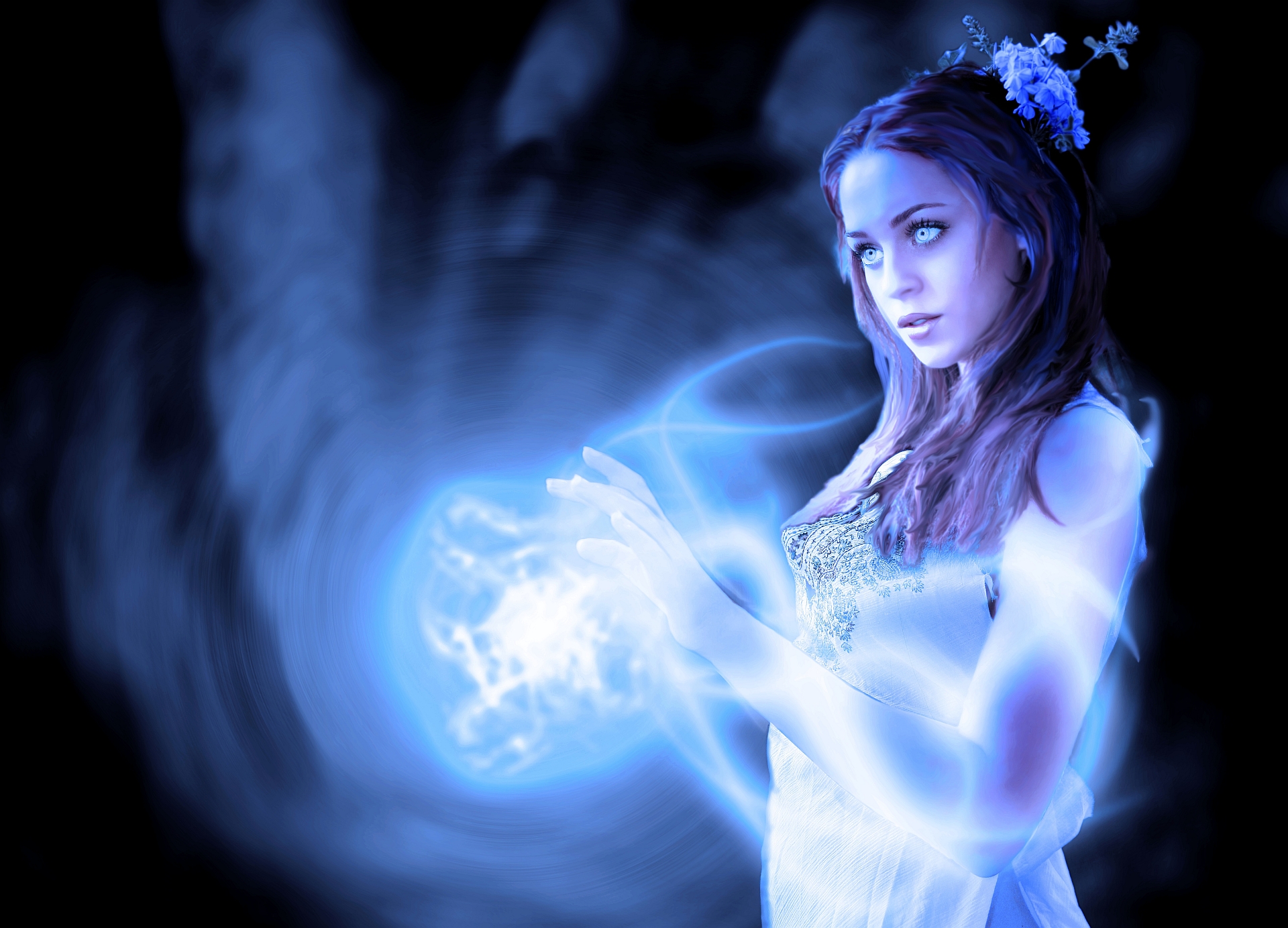 Sorceress Background. Sorceress