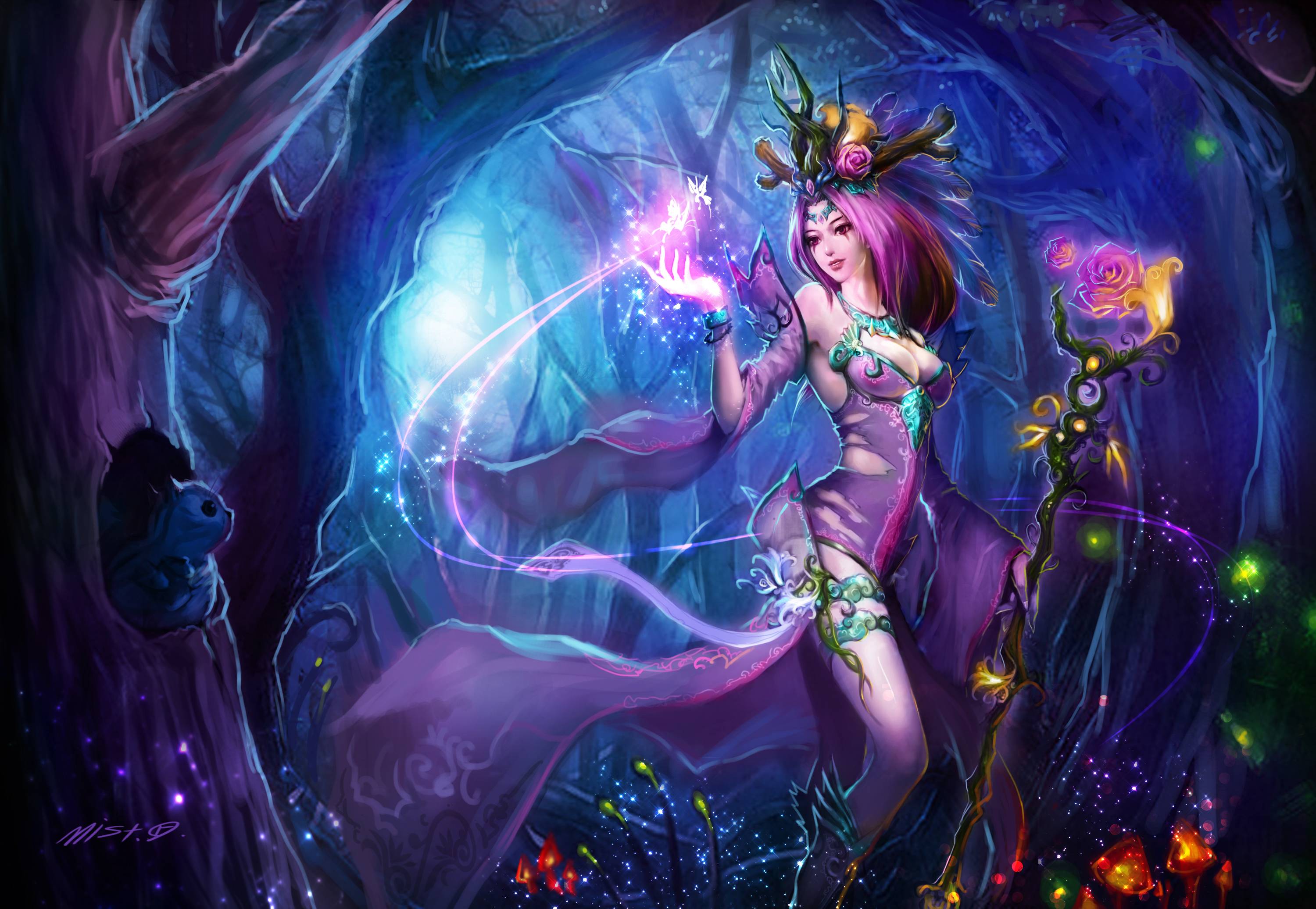 sorceress wallpaper