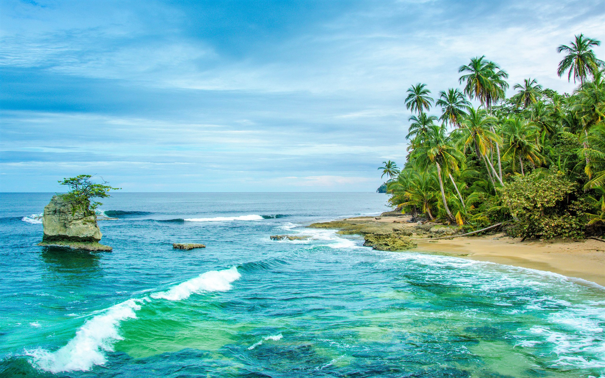 Costa Rican Beach HD Wallpaper