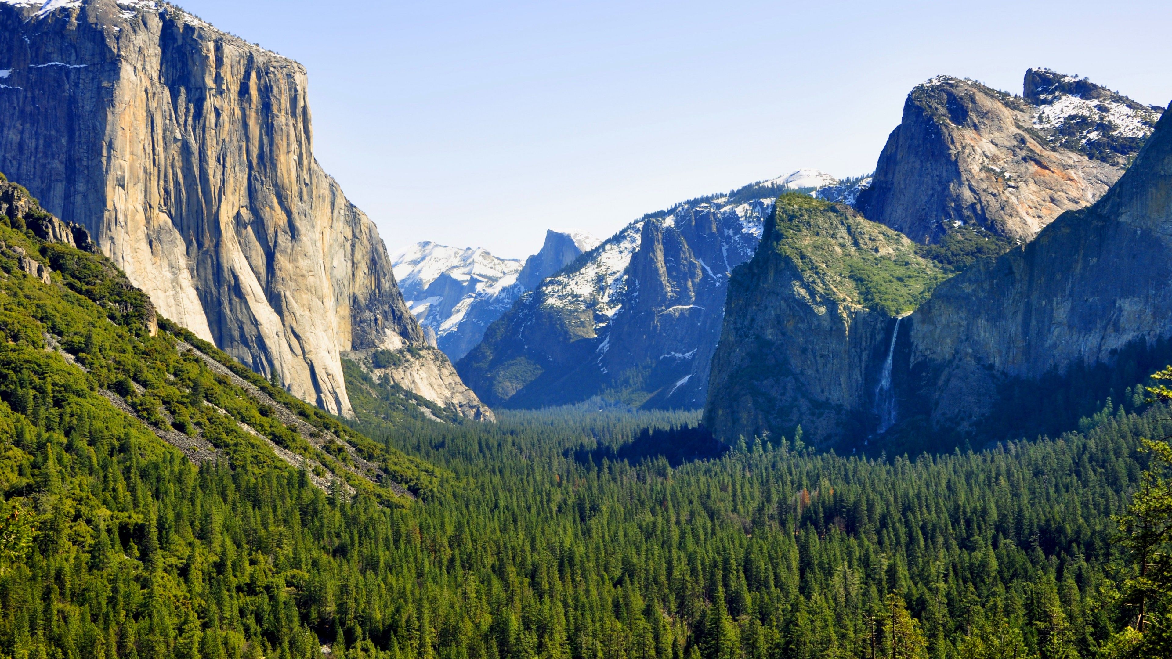 El Capitan 5k 4k wallpaper Yosemite forest OSX apple mountains
