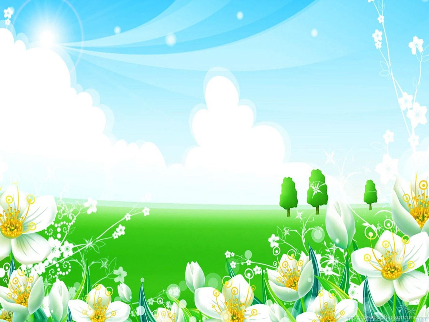 Peaceful And Beautiful Meadow Wallpaper Desktop Background