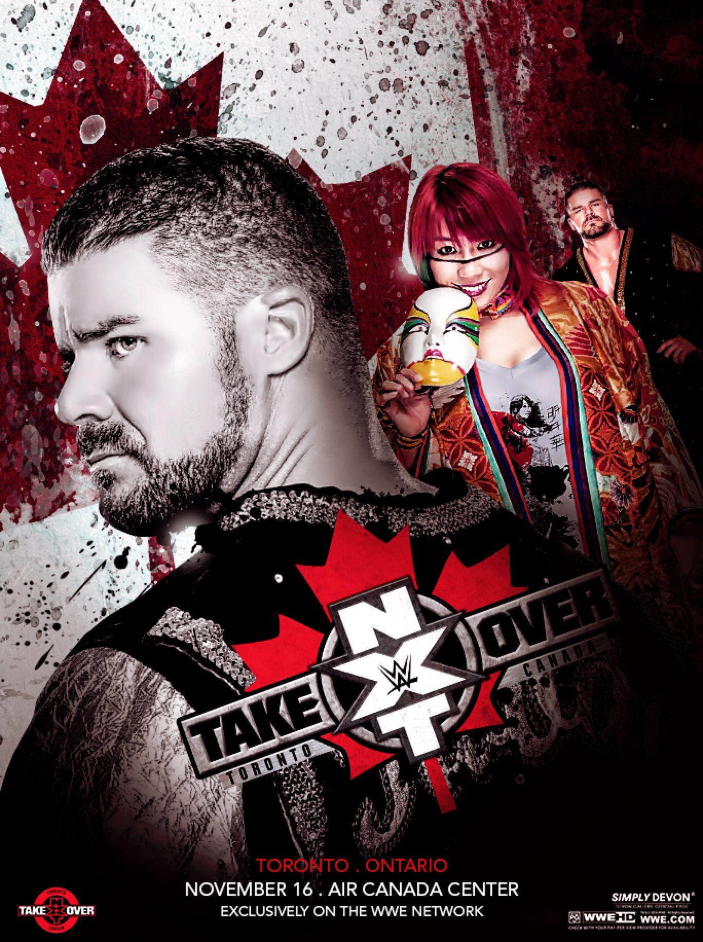 NXT Takeover Toronto 2016 Poster. e