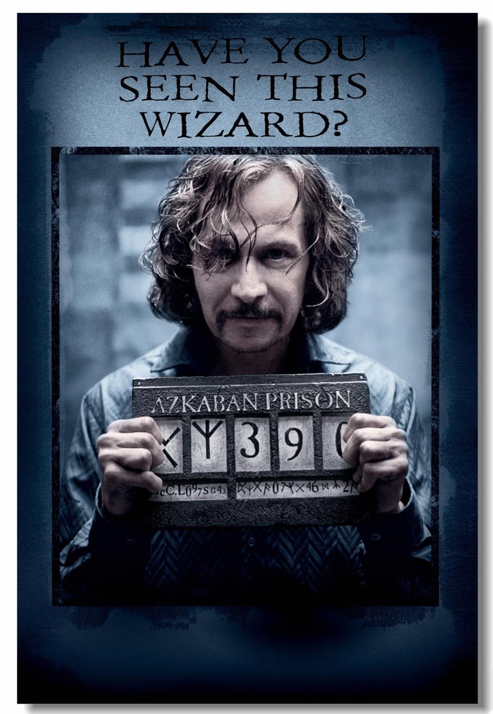 US $5.43 32% OFF. Aliexpress.com, Buy Custom Canvas Wall Decal Harry Potter Sirius Black Poster Wizard David Thewlis Stickers The Prisoner Of Azkaban
