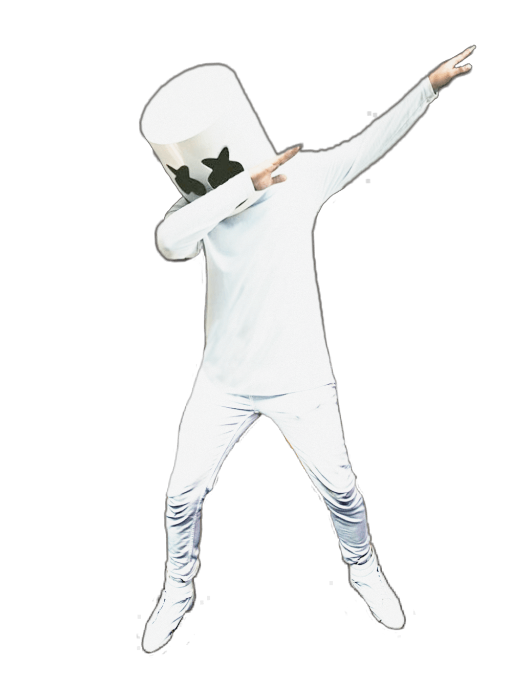Collection of free Marshmello drawing dab. Download on UI Ex