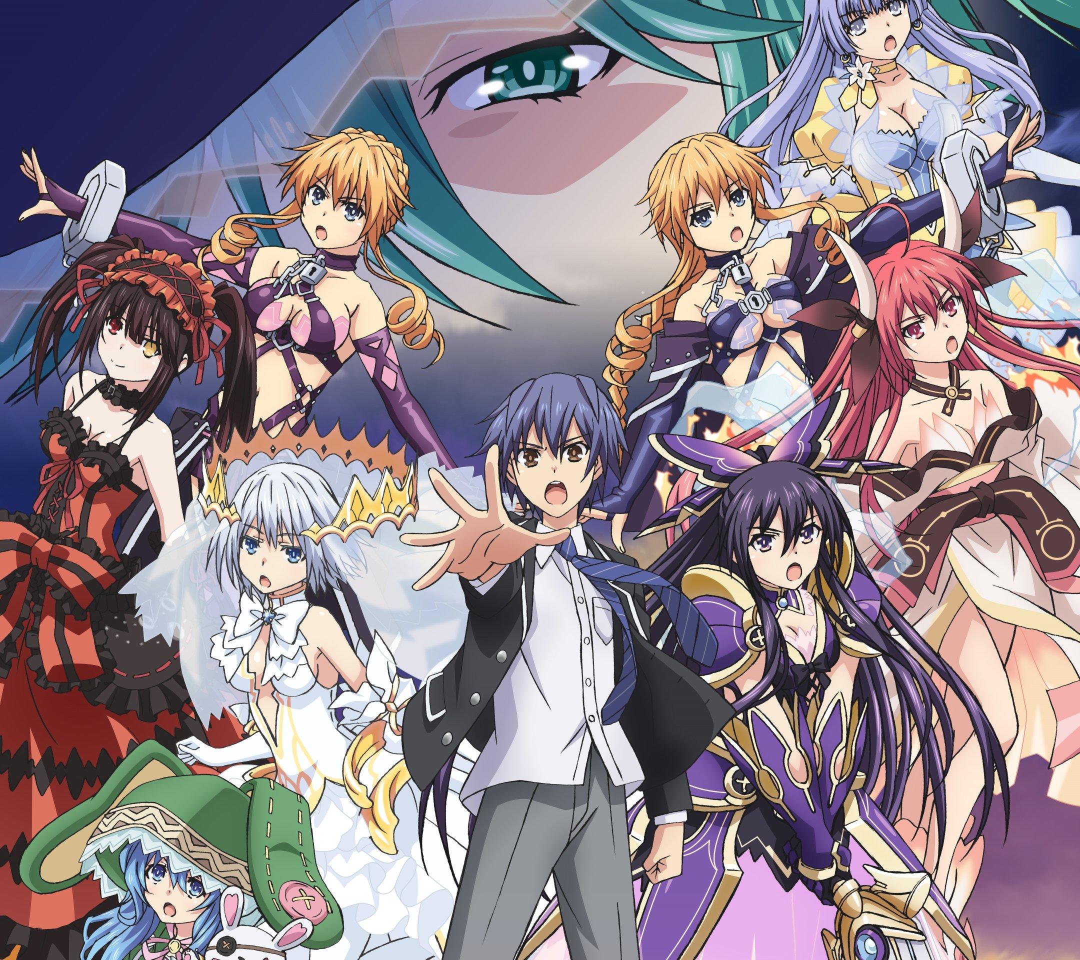 Live a good story. Date a Live гарем Harem.