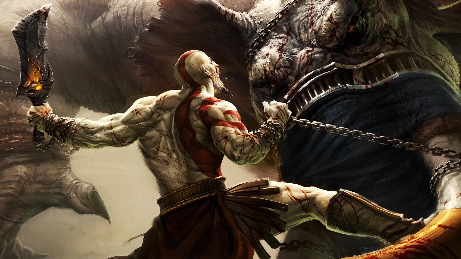 God of War: Ascension: hero is fighting wallpaper and image
