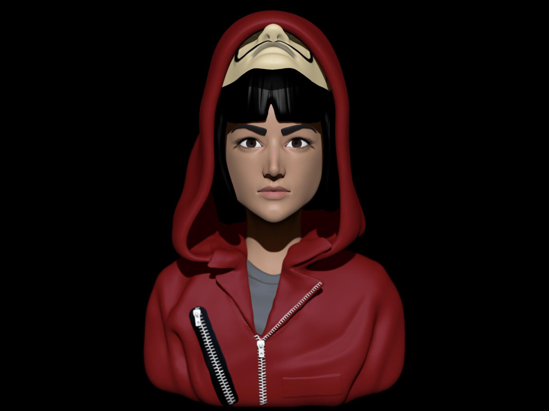 ArtStation - Tokio (La Casa de Papel)