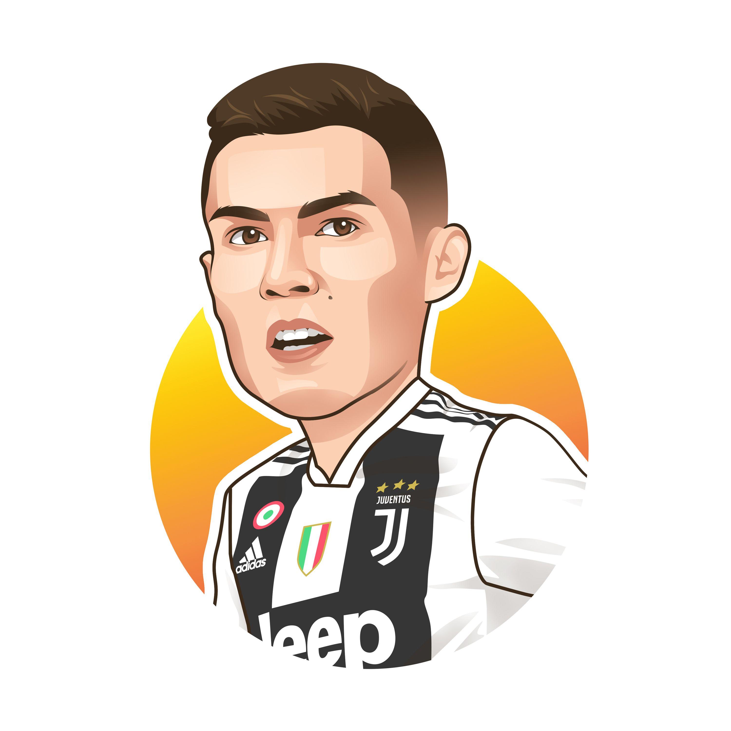 Cristiano Ronaldo #CR7 #cartoon #avatar #bighead #caricature