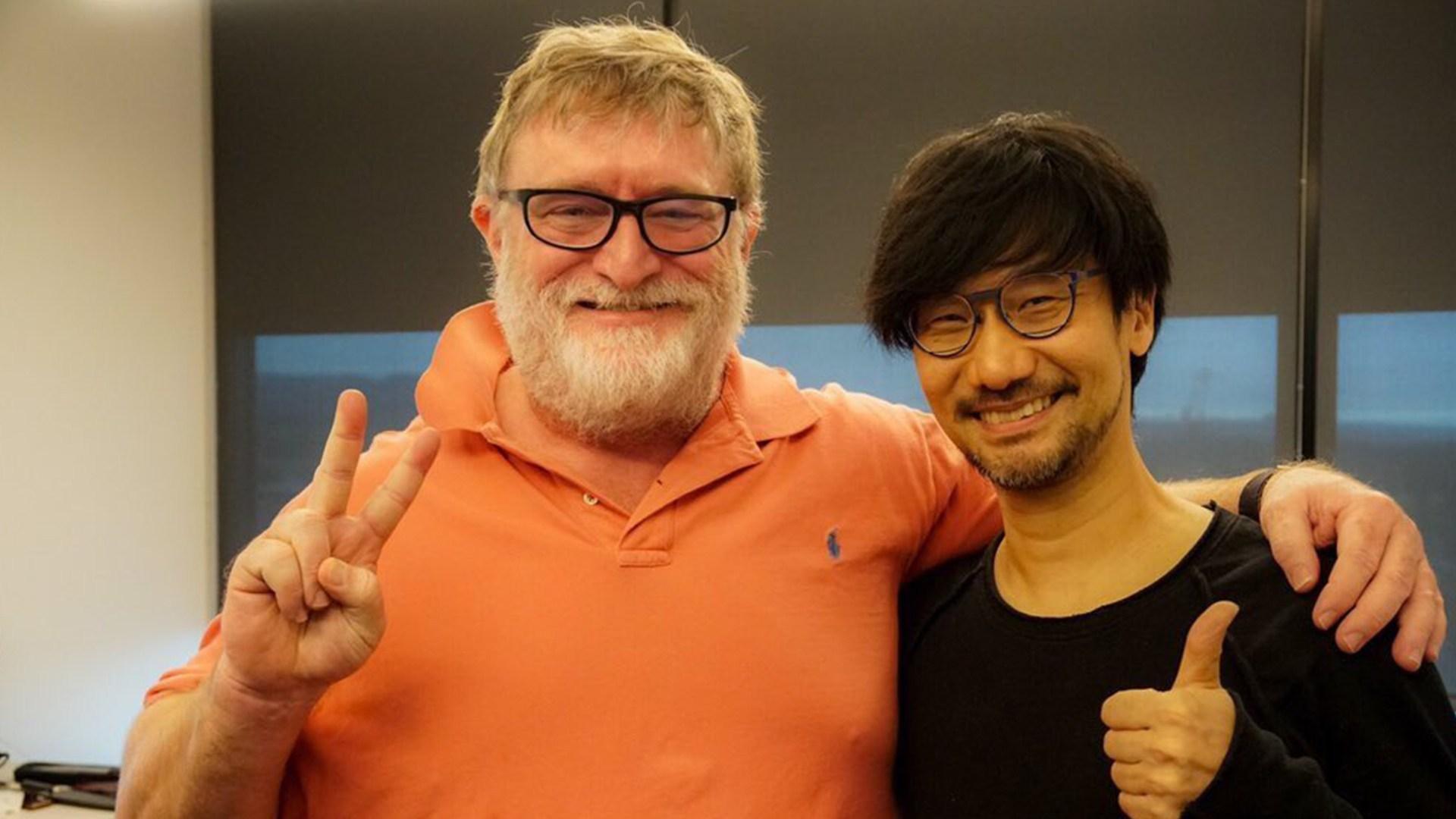 Hideo Kojima goes to Valve and meets with Gabe Newell