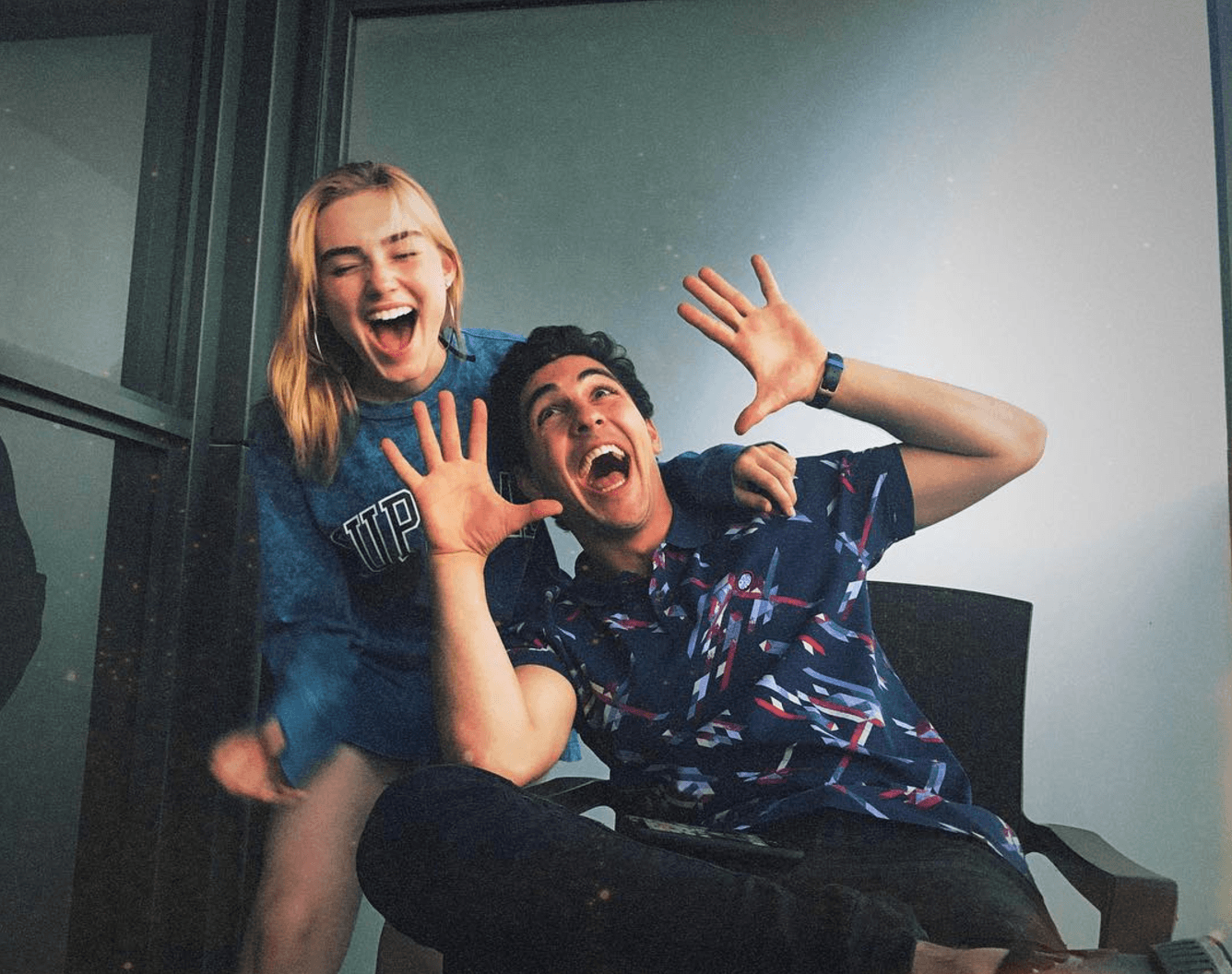 Disney's 'Zombies' Stars Milo Manheim and Meg Donnelly Share Behind