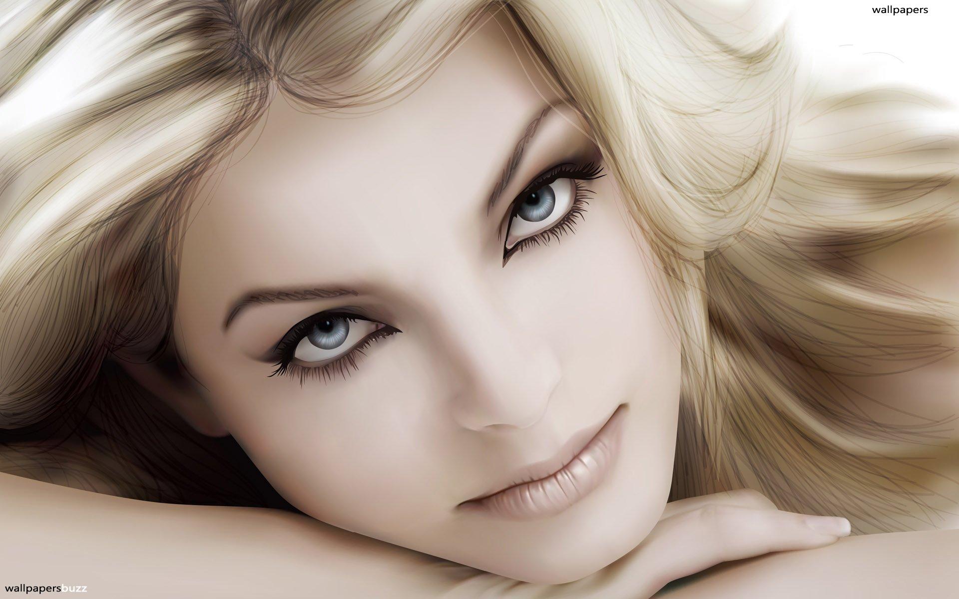 Beautiful Face HD Wallpaper