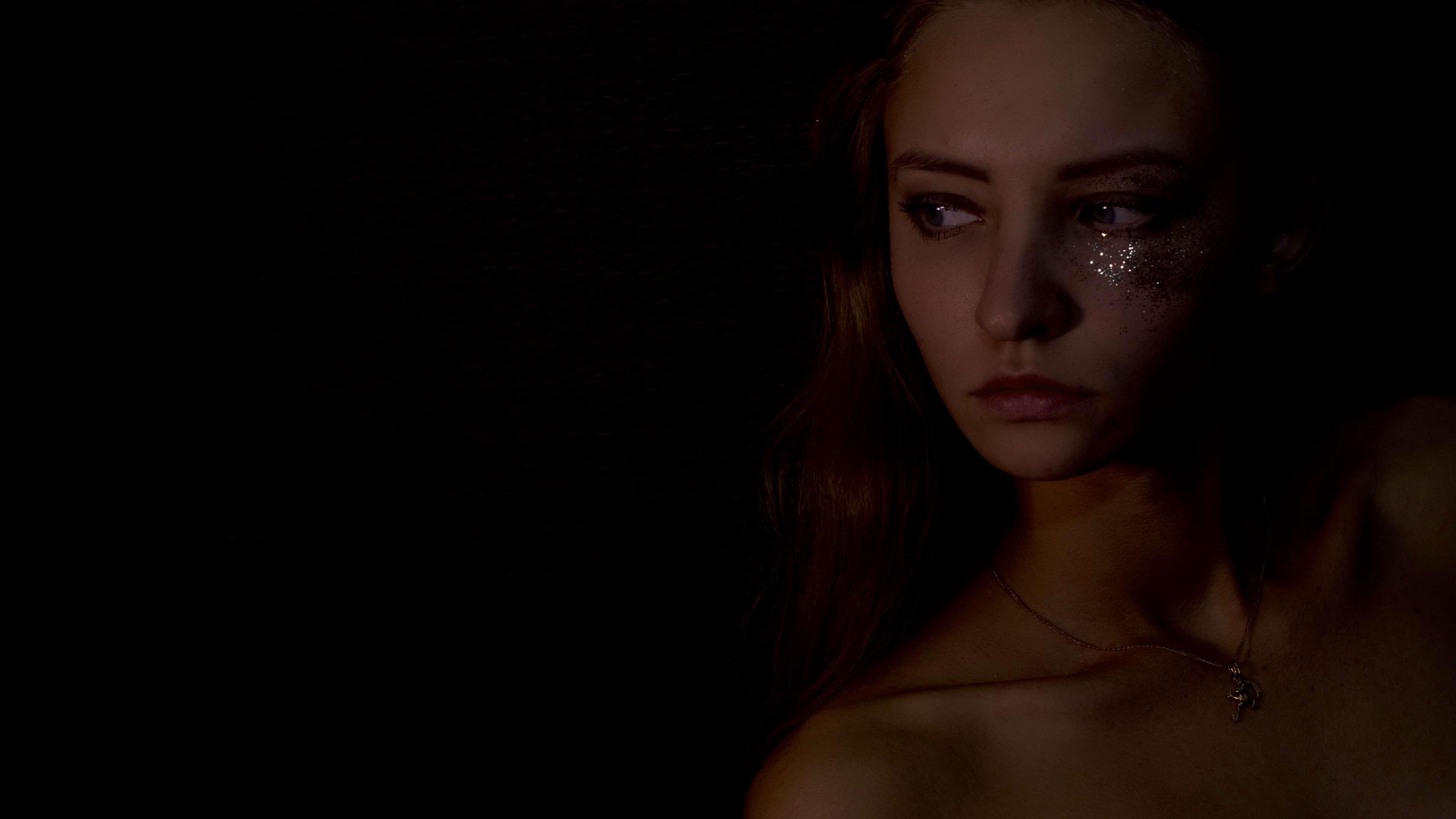 attractive, beautiful, blur, close up, eye, face, girls