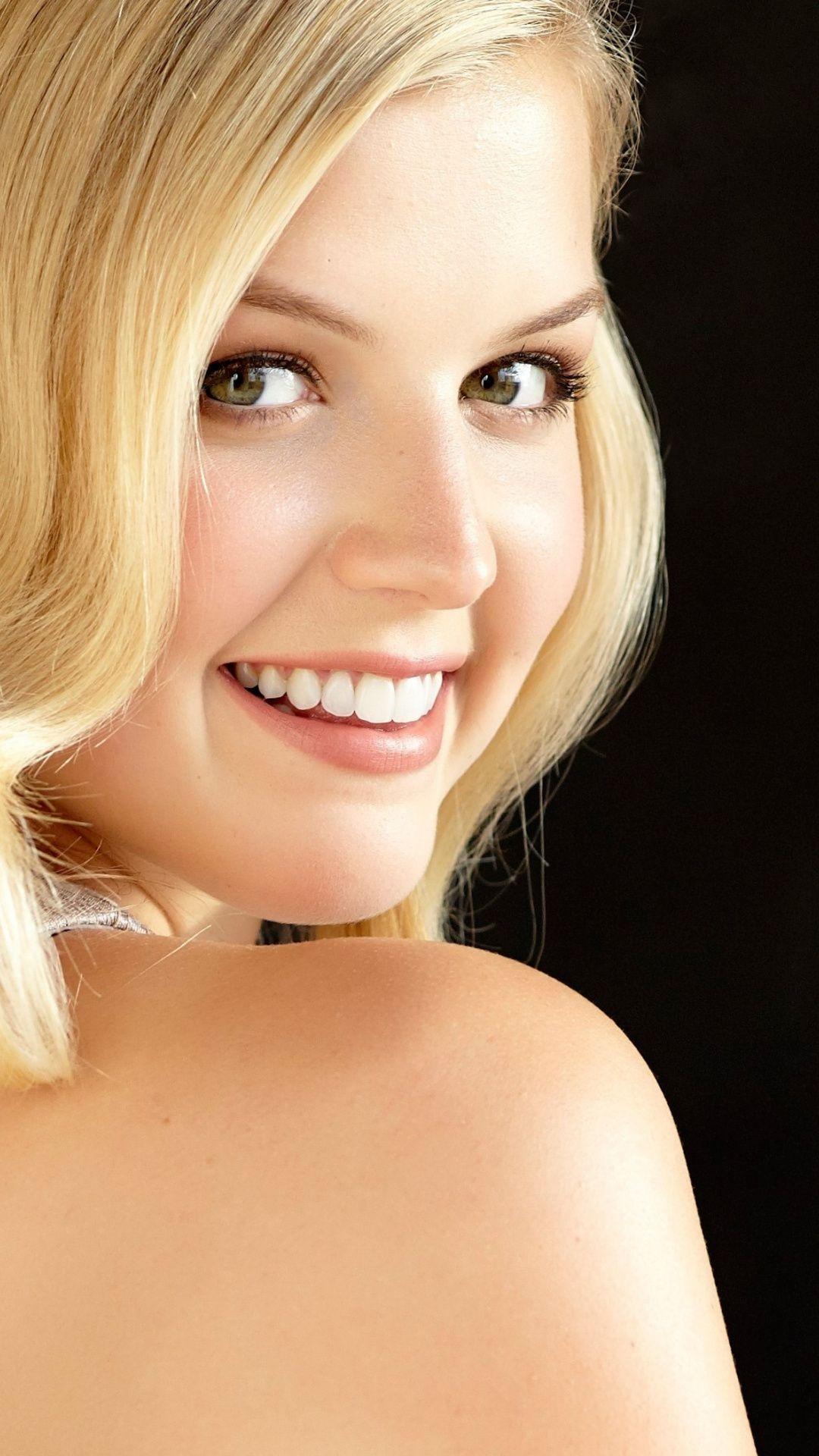 Anna Grace, blonde, celebrity, smile, 1080x1920 wallpaper. Beautiful blonde, Beauty girl, Beautiful girl face