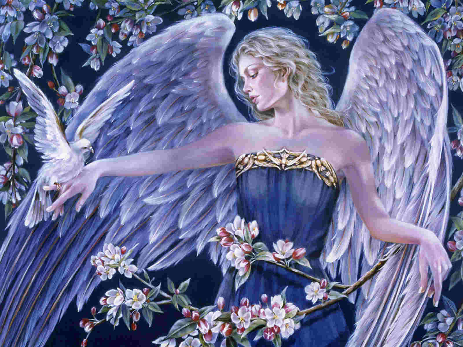 Angel Wallpaper, 3D Background, Image, Picture