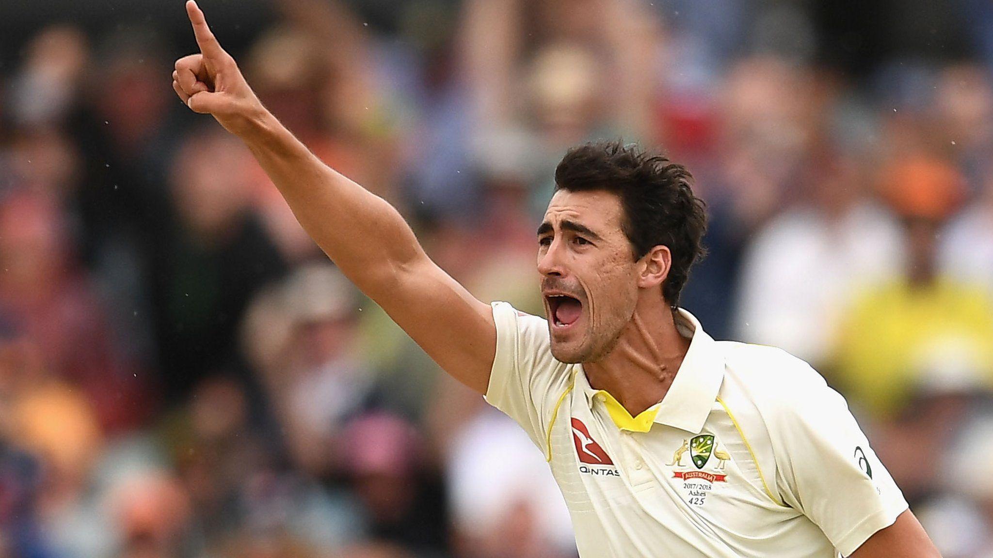 Ashes: Mitchell Starc hits back at James Anderson comments